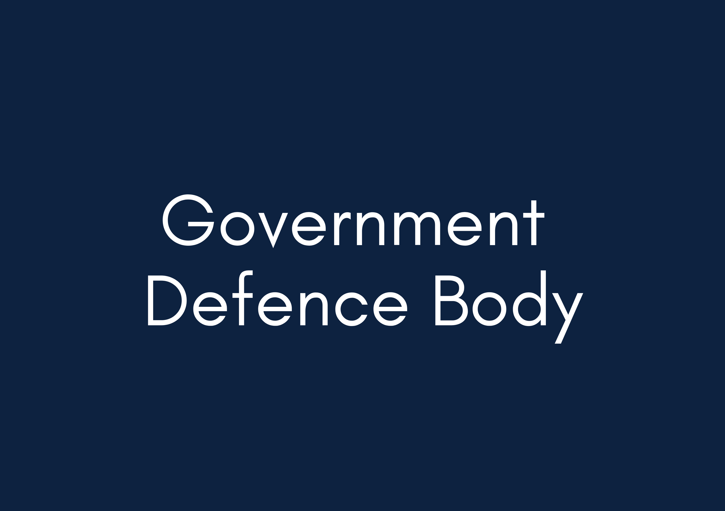 Value for Money Benchmarking