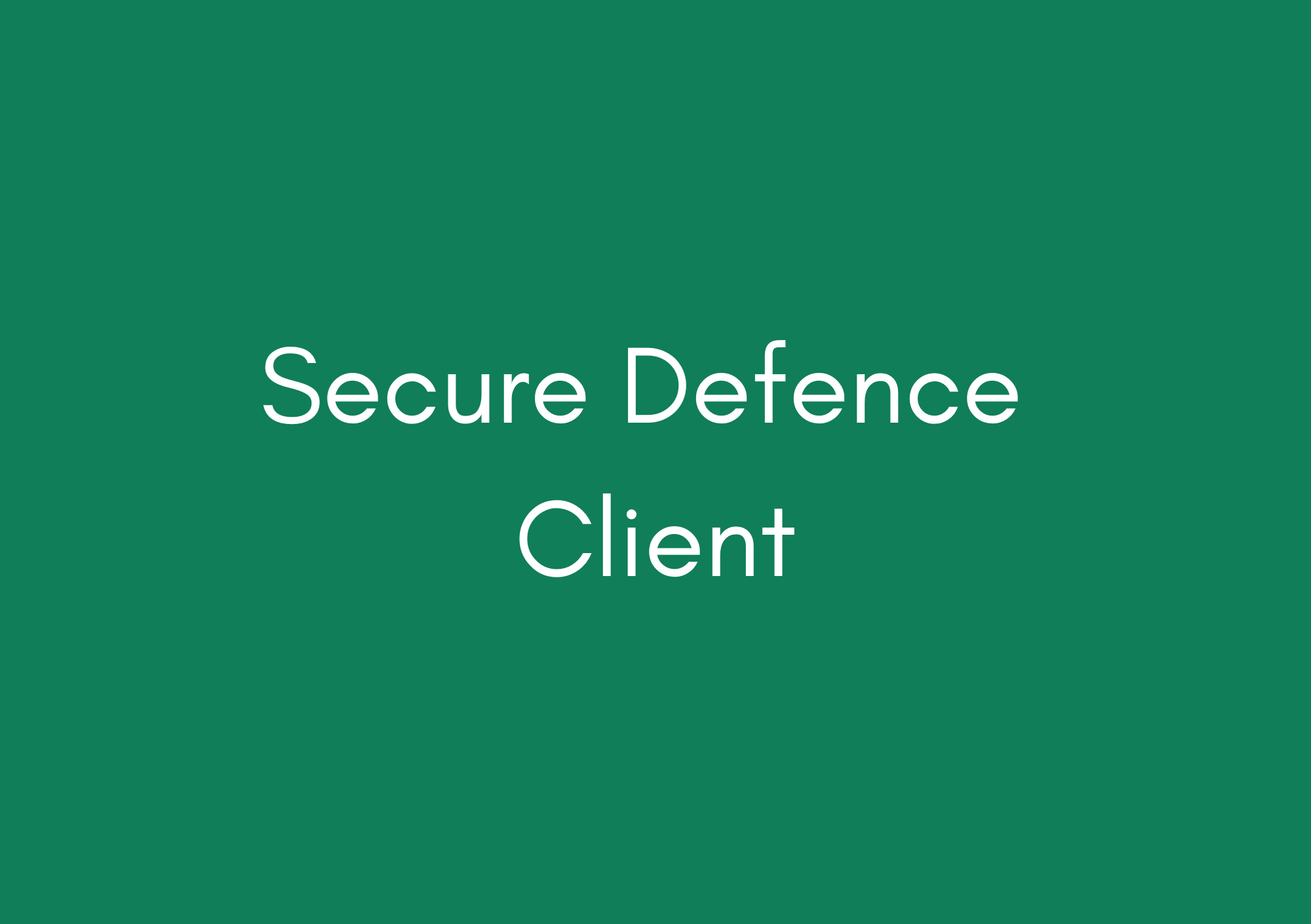 Strategic Defence Procurement