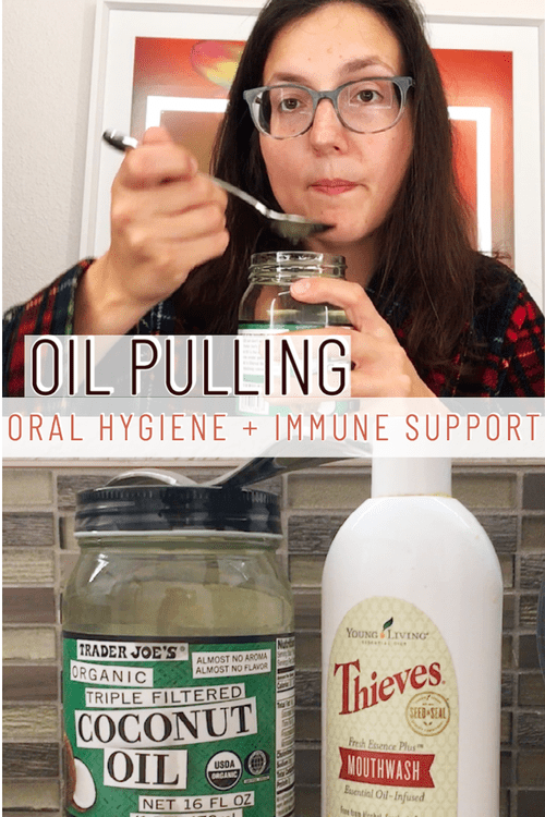How to do Oil Pulling Oral Hygiene + Immune Support with Coconut Oil