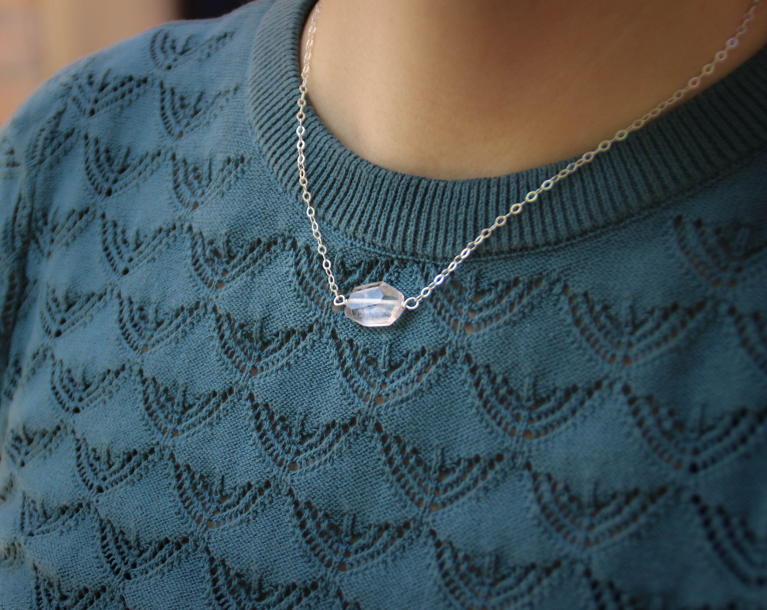 Lavender Amethyst Necklace
