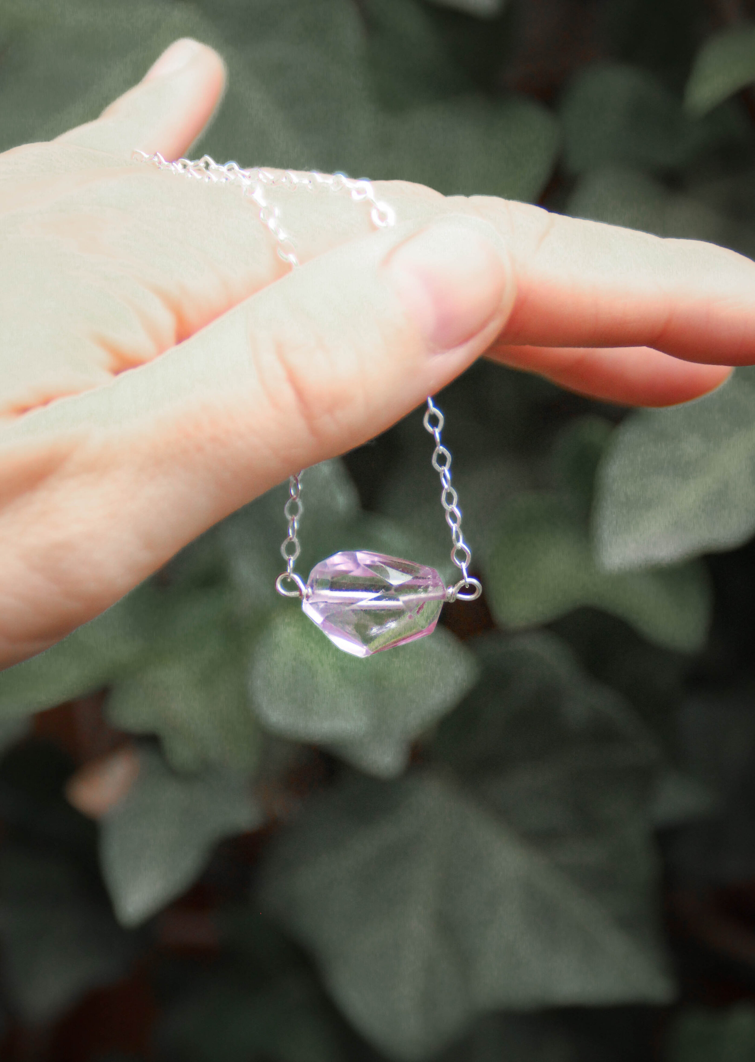 Lavender Amethyst Necklace