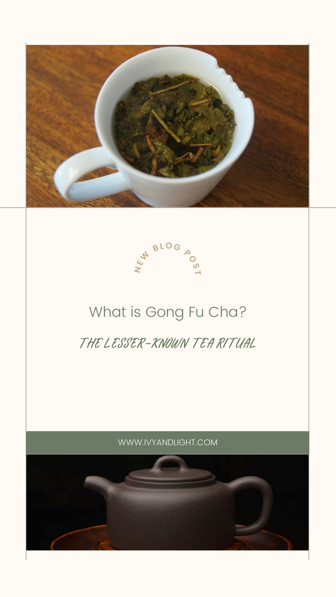 What is Gong Fu Cha? The LesserKnown Tea Ritual — Ivy+Light