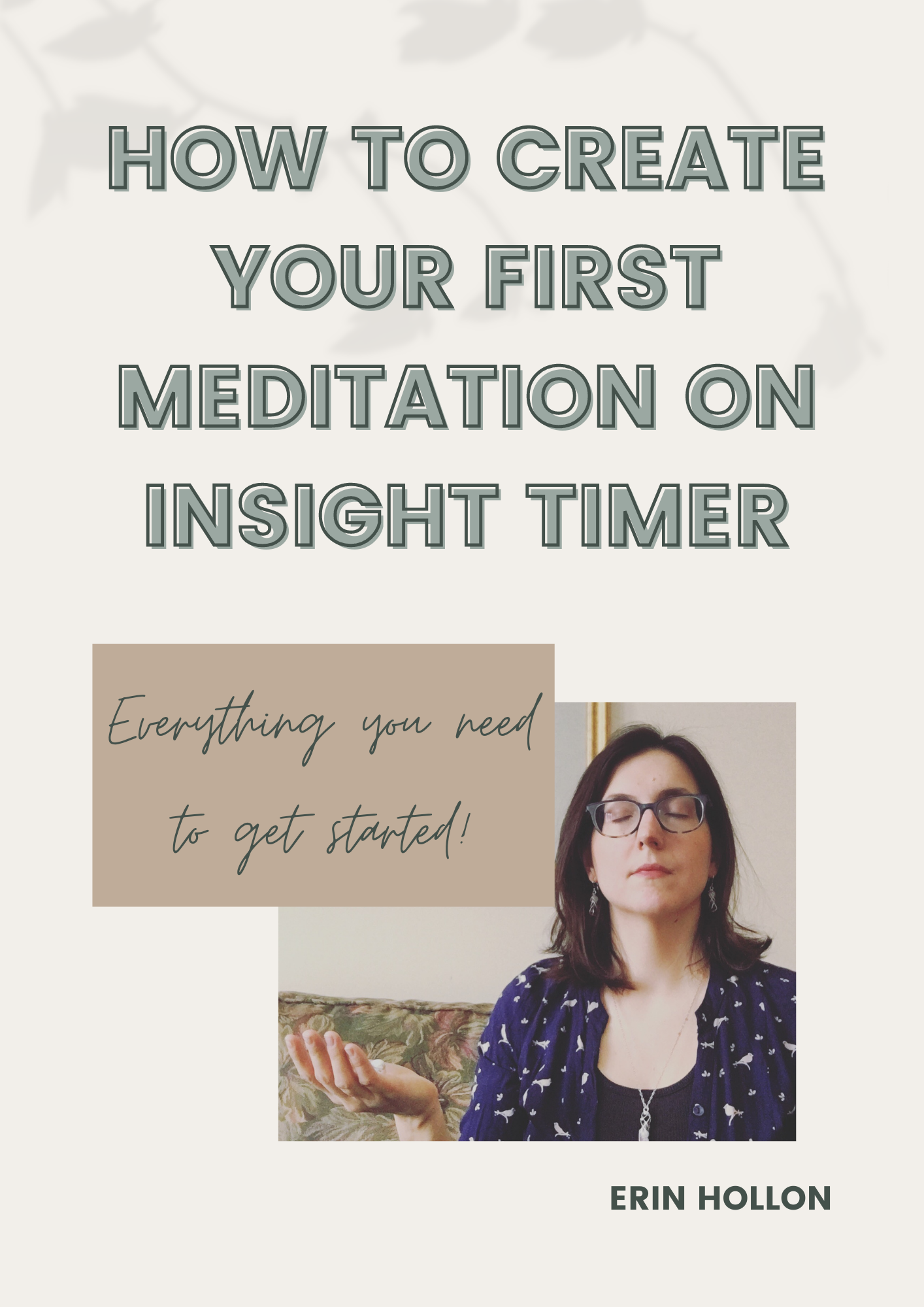 Sharing Your Guided Meditations on Insight Timer — Ivy+Light
