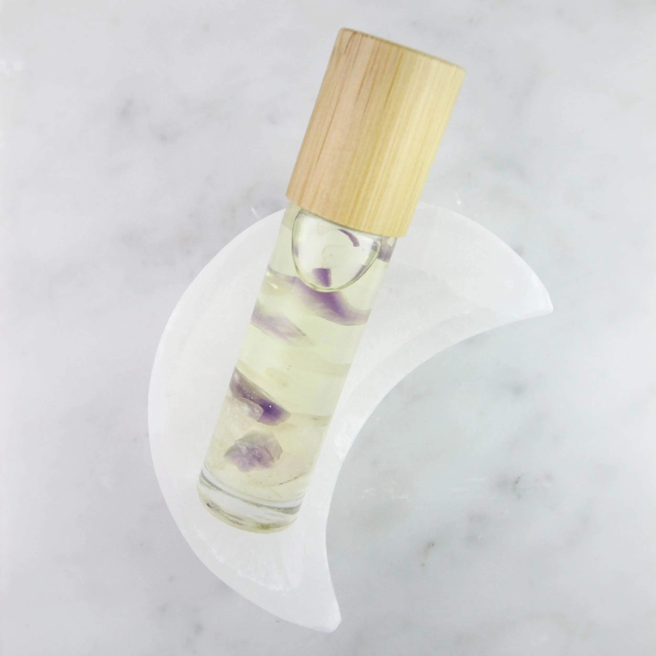 New and Full Moon Crystal Roller Bottles — Ivy+Light