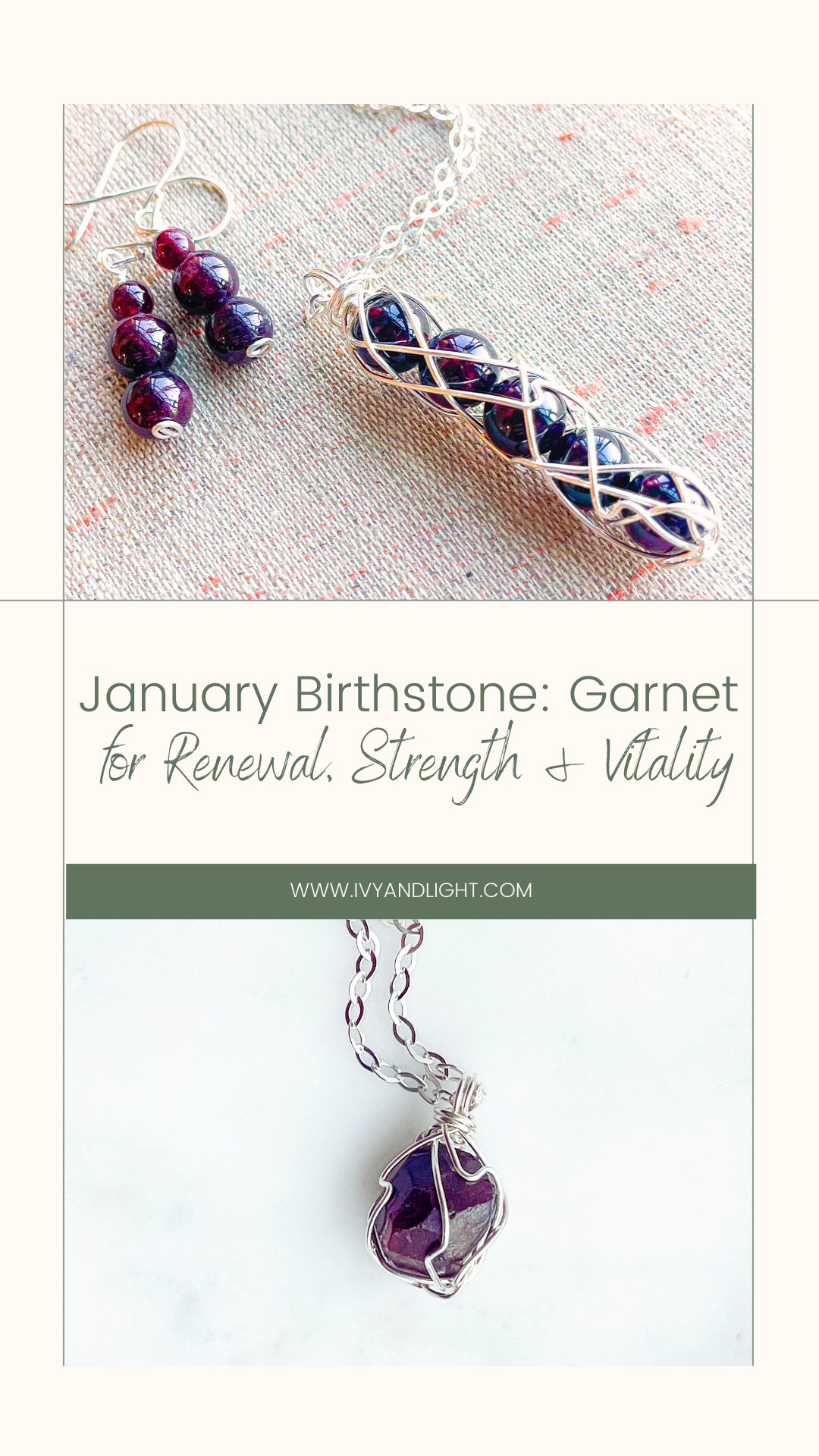 January Birthstone Meaning: Garnet for Renewal, Strength &amp; New Beginnings