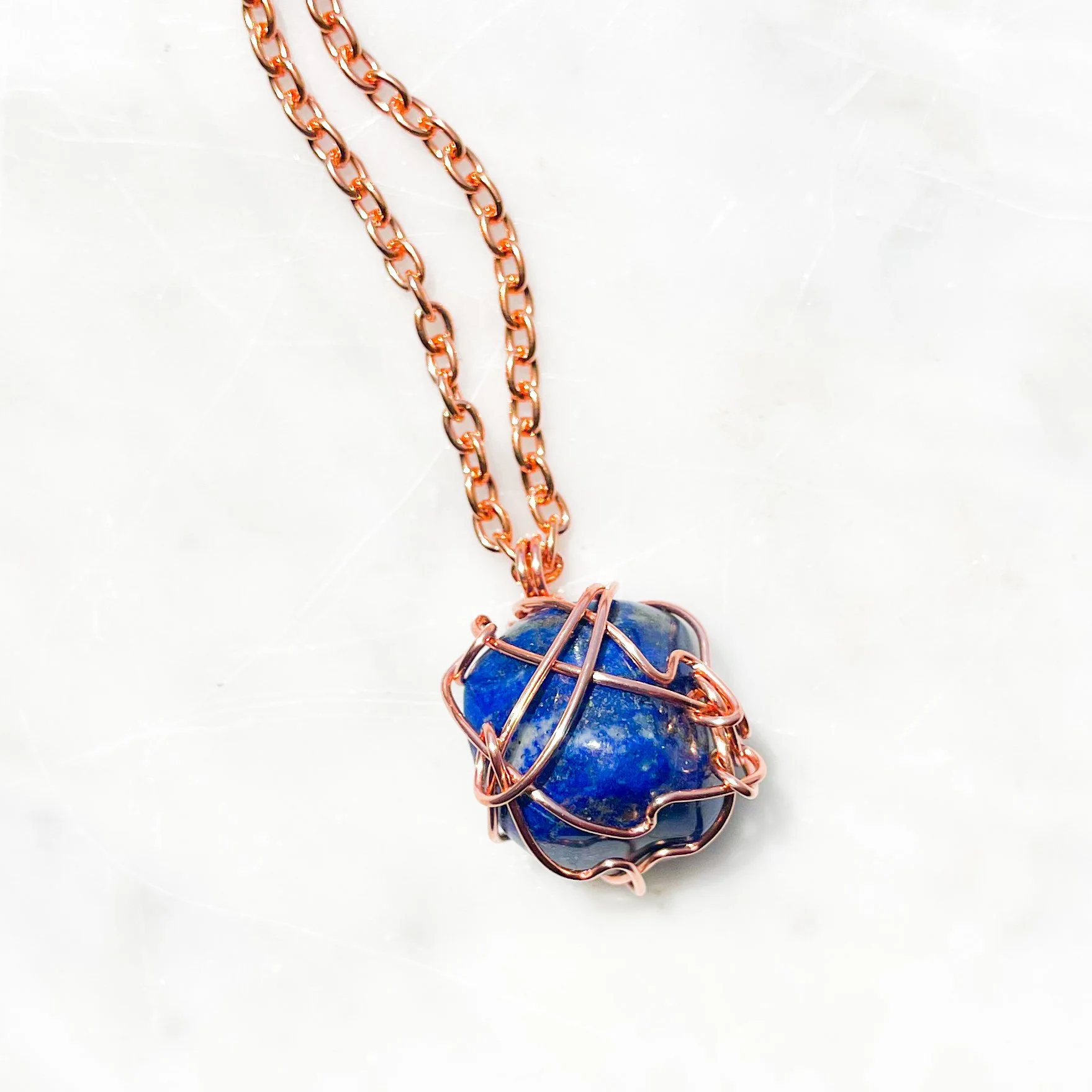 Wire Wrapped Healing Crystal Necklaces | Made to Order