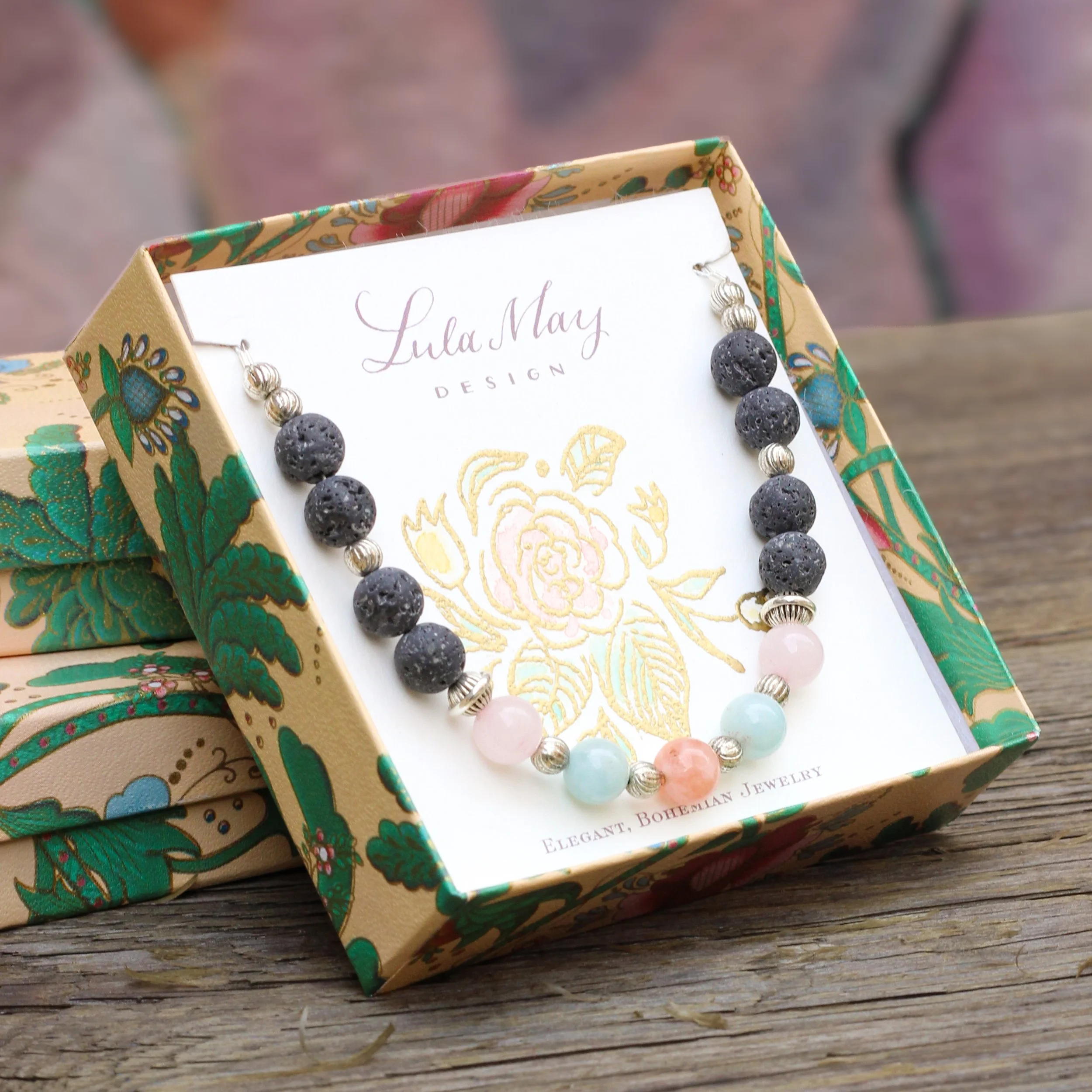 Peace Love and Joy Diffuser Bracelet in Box.JPG