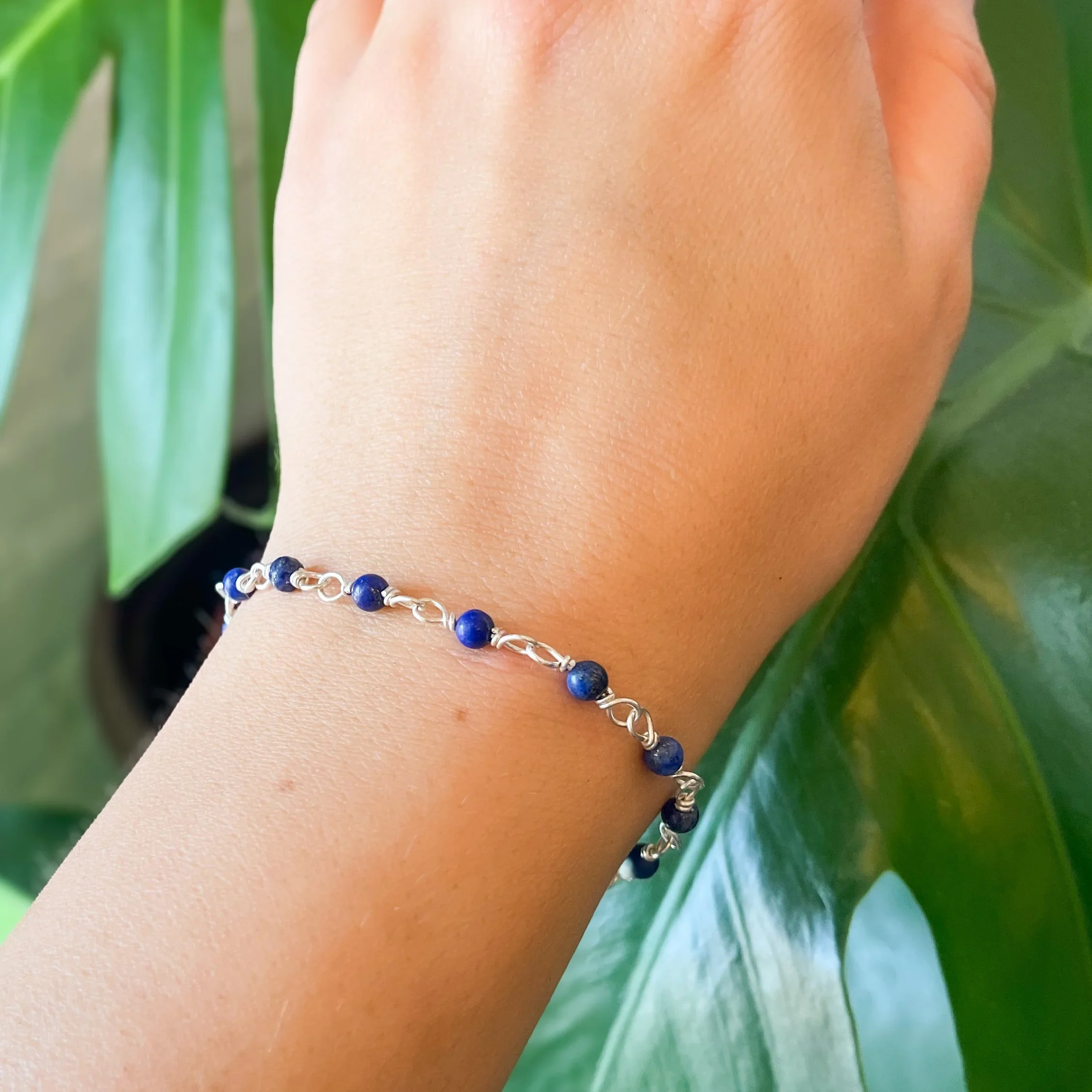 Lapis Lazuli Bracelet in Sterling Silver.jpeg.webp