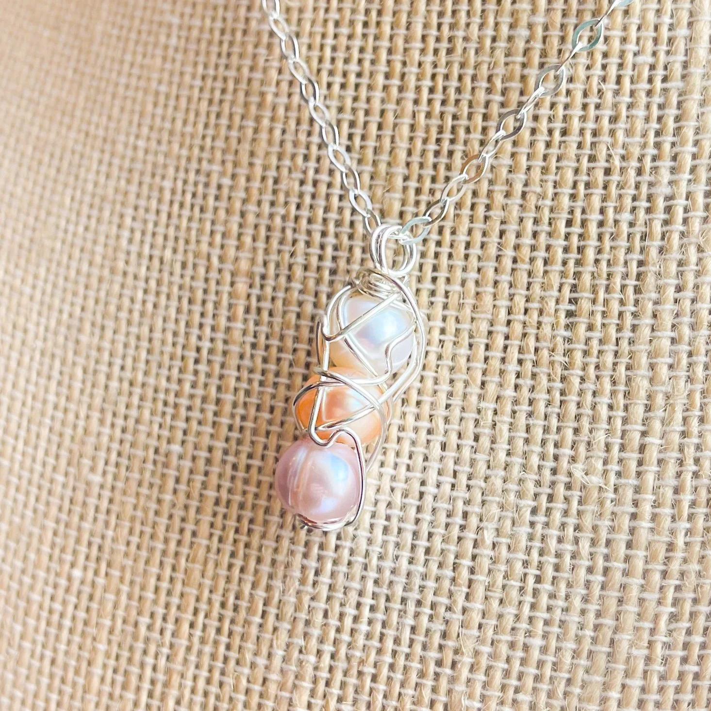 Freshwater Pearl June Birthstone Necklace.JPG