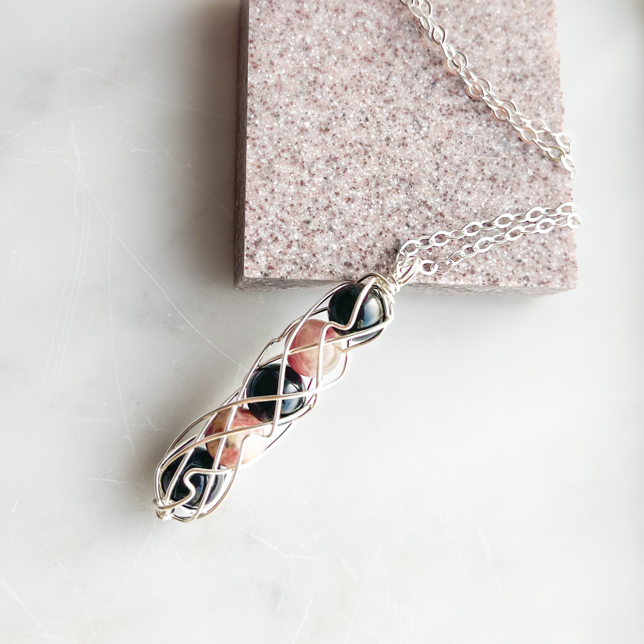 Protection Necklace in Silver Vertical 2.JPG