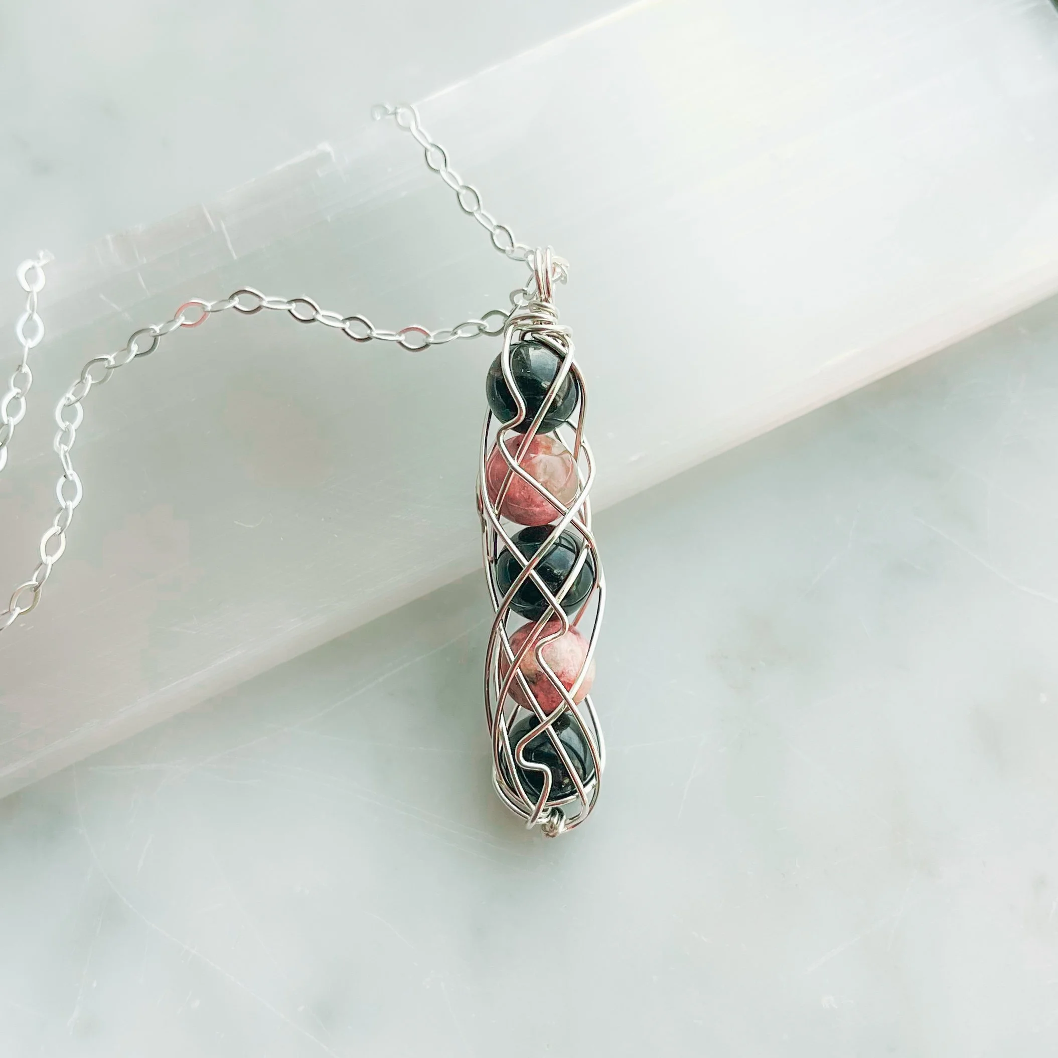 Protection Necklace in Silver Vertical 3.JPG