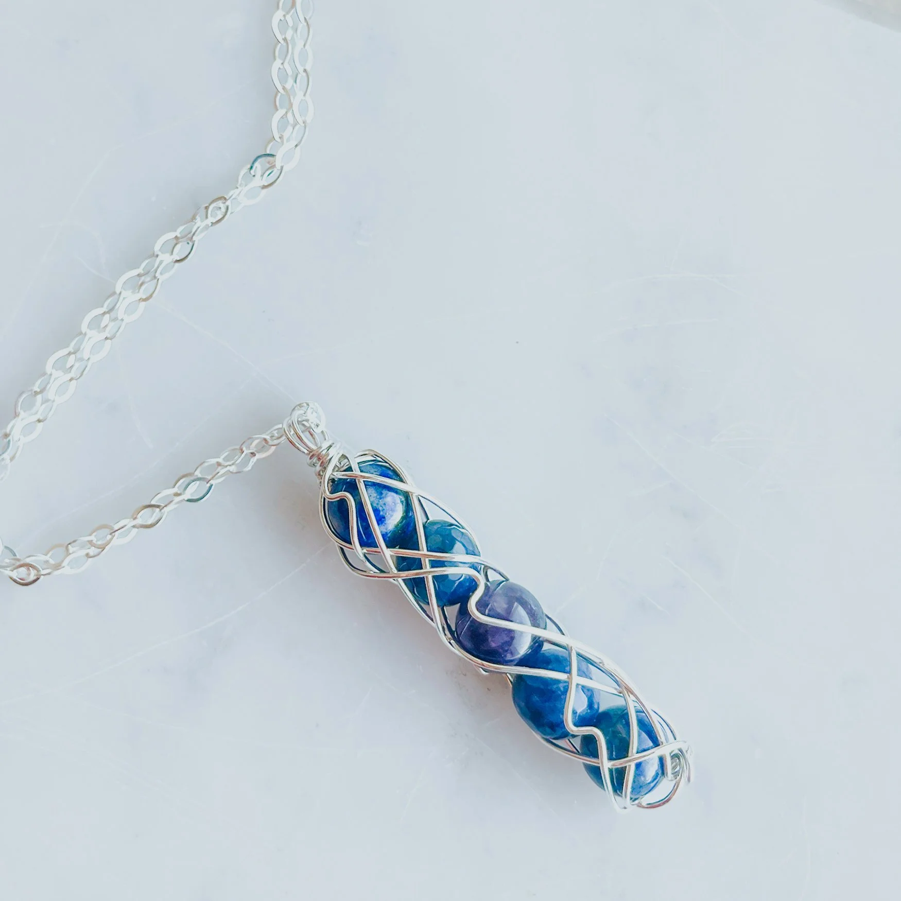 third eye chakra necklace in silver.JPG