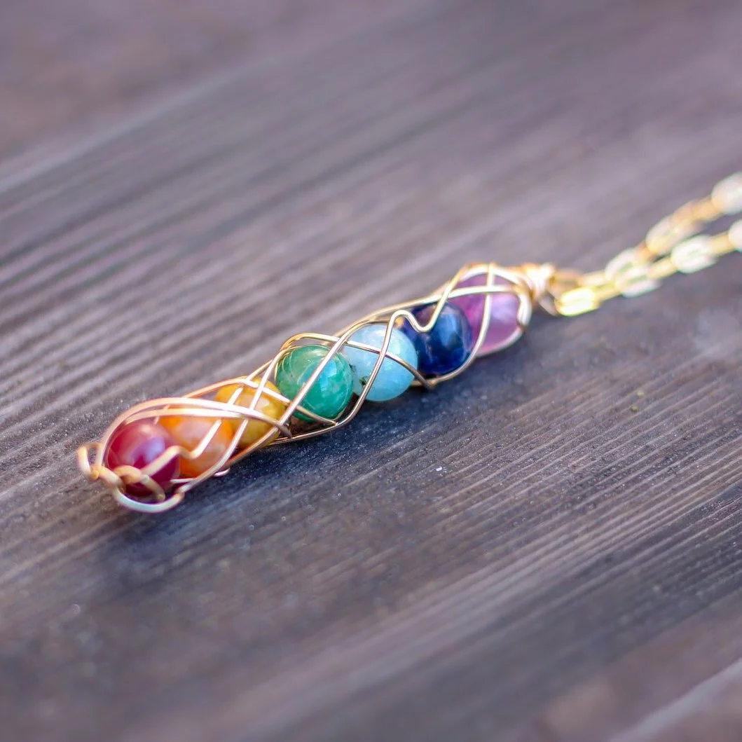 7 chakra spiral necklace in Brass.JPG