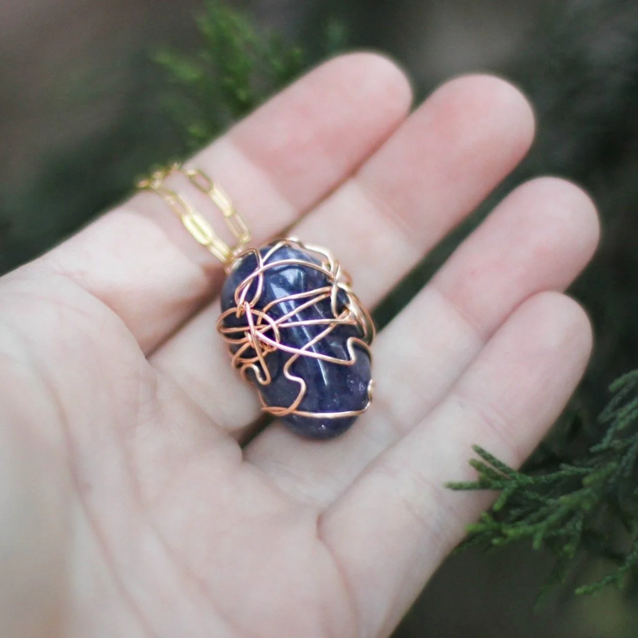 Step By Step Crystal Wire Wrapping Written Tuitotial Best Wire For