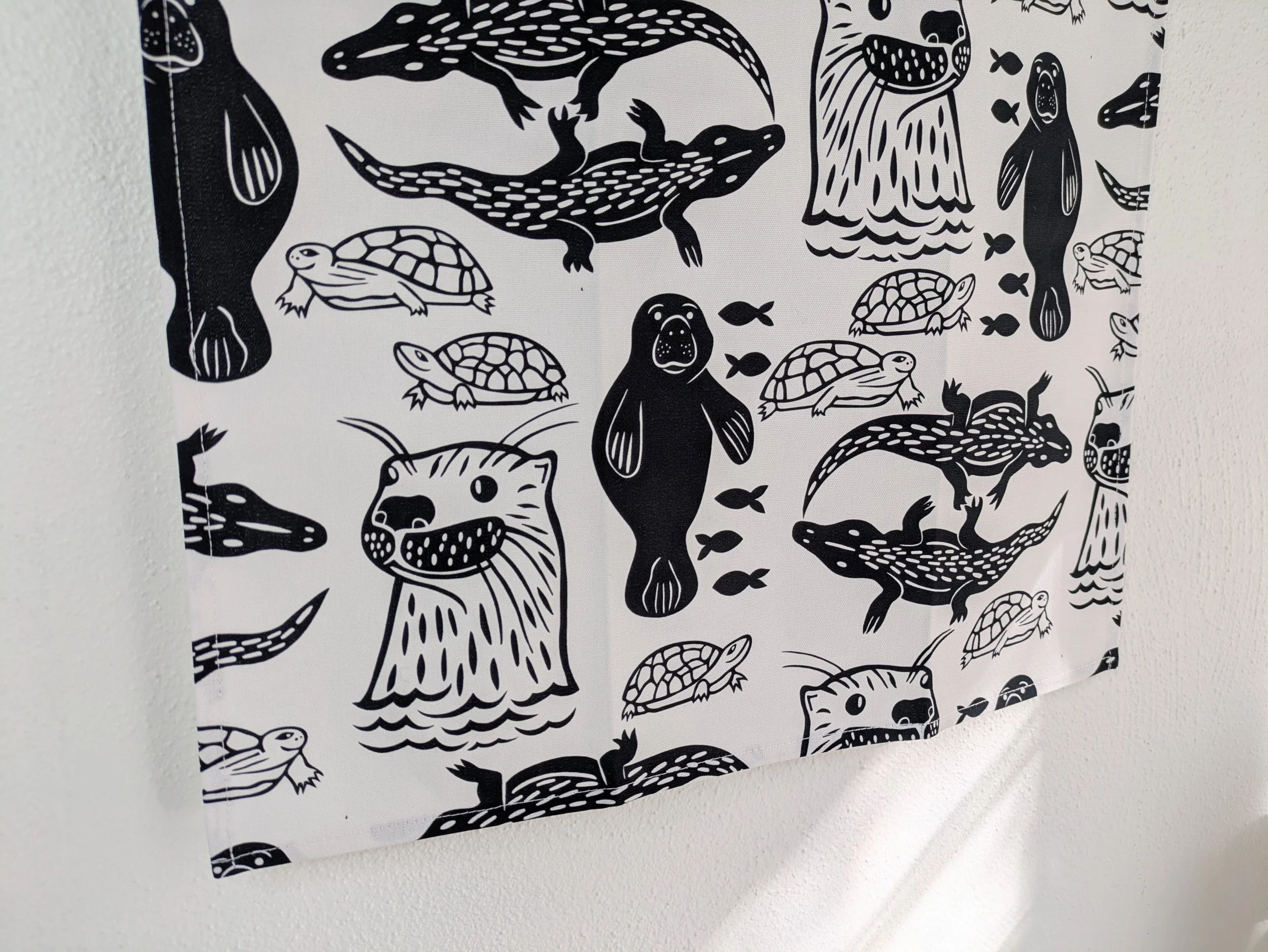 tea towel river critters BW new 4.jpg