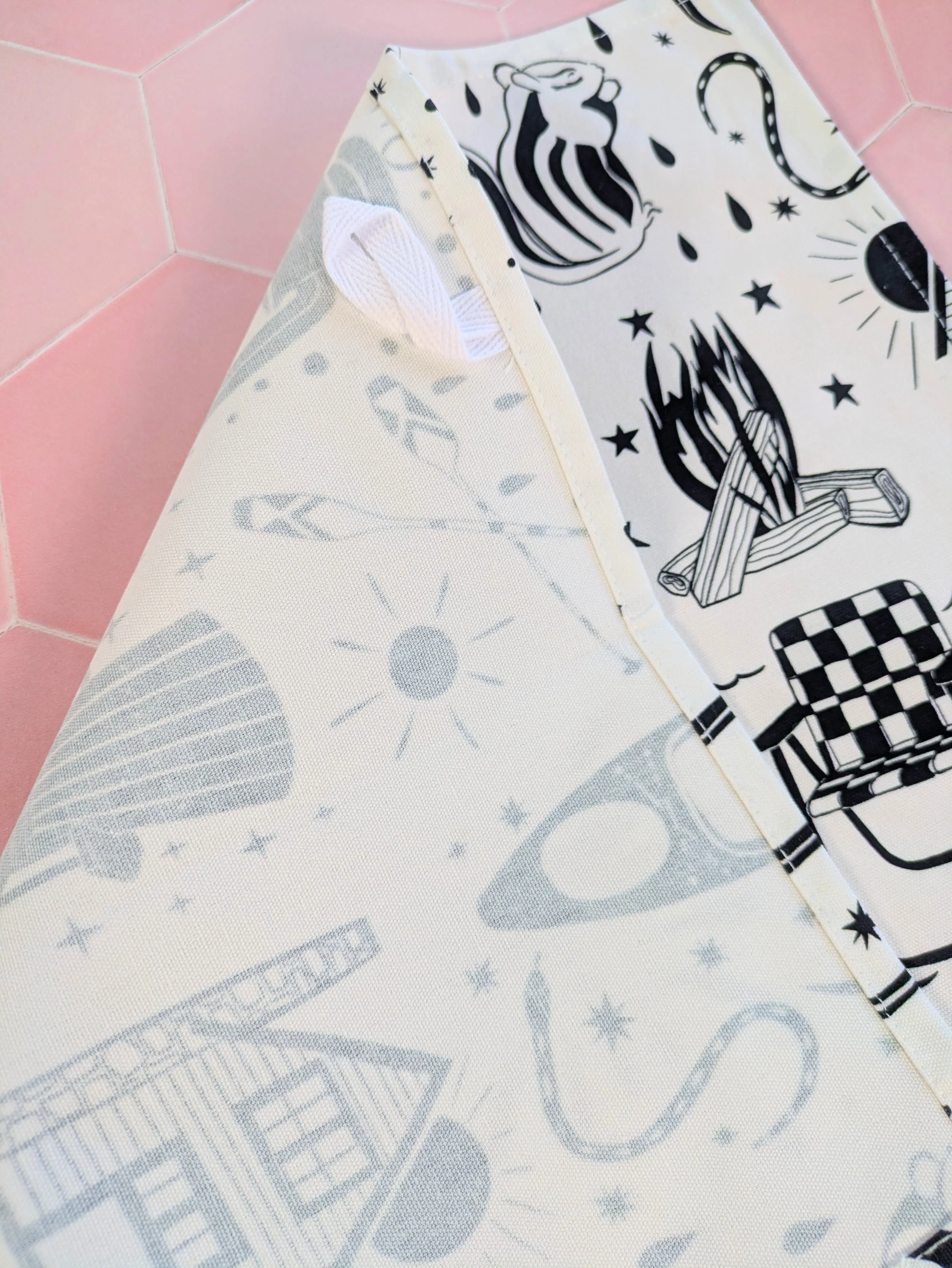 summer tea towel black and white 4.jpg