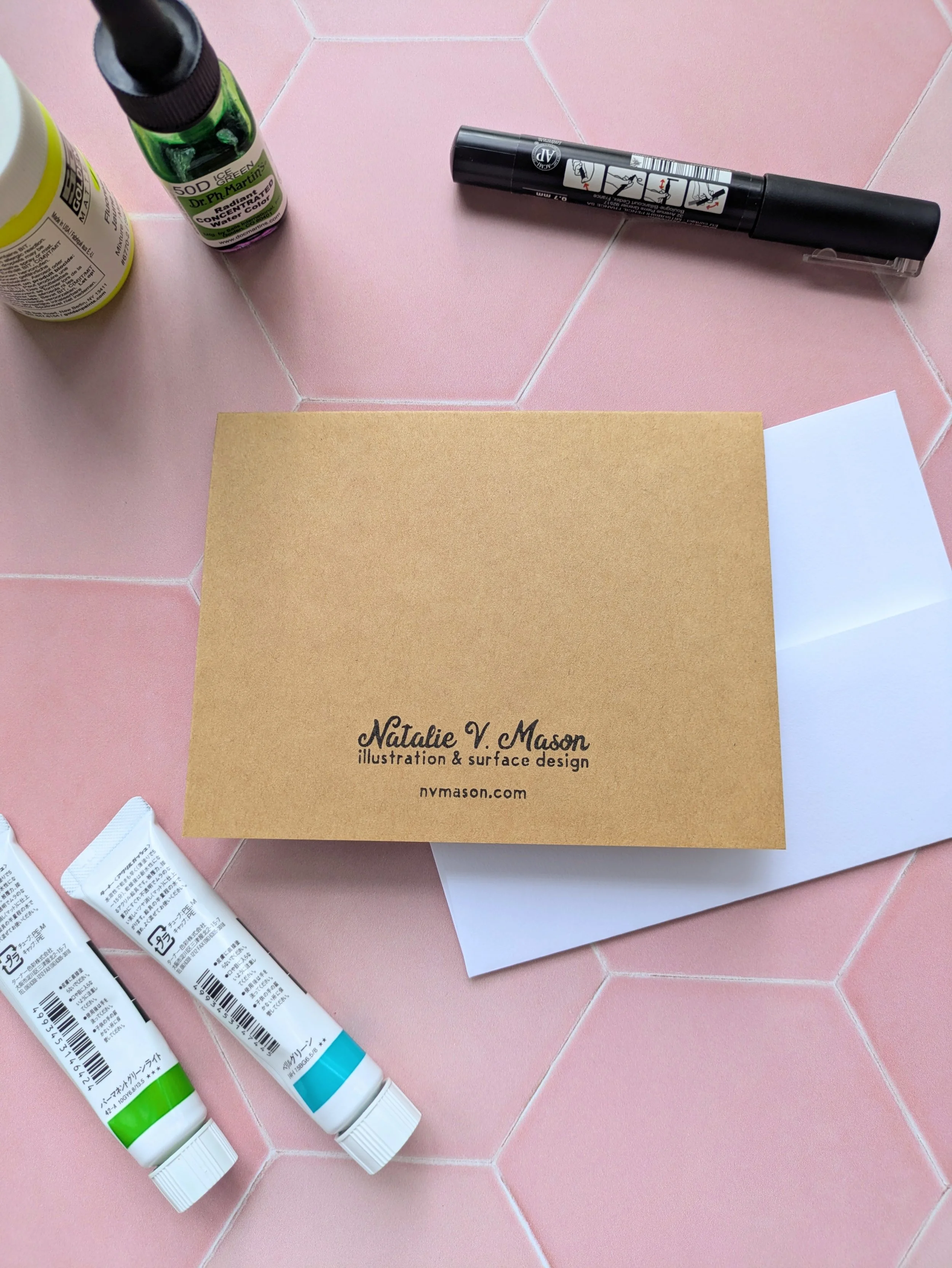 hand painted birthday card - back with logo stamp.jpg