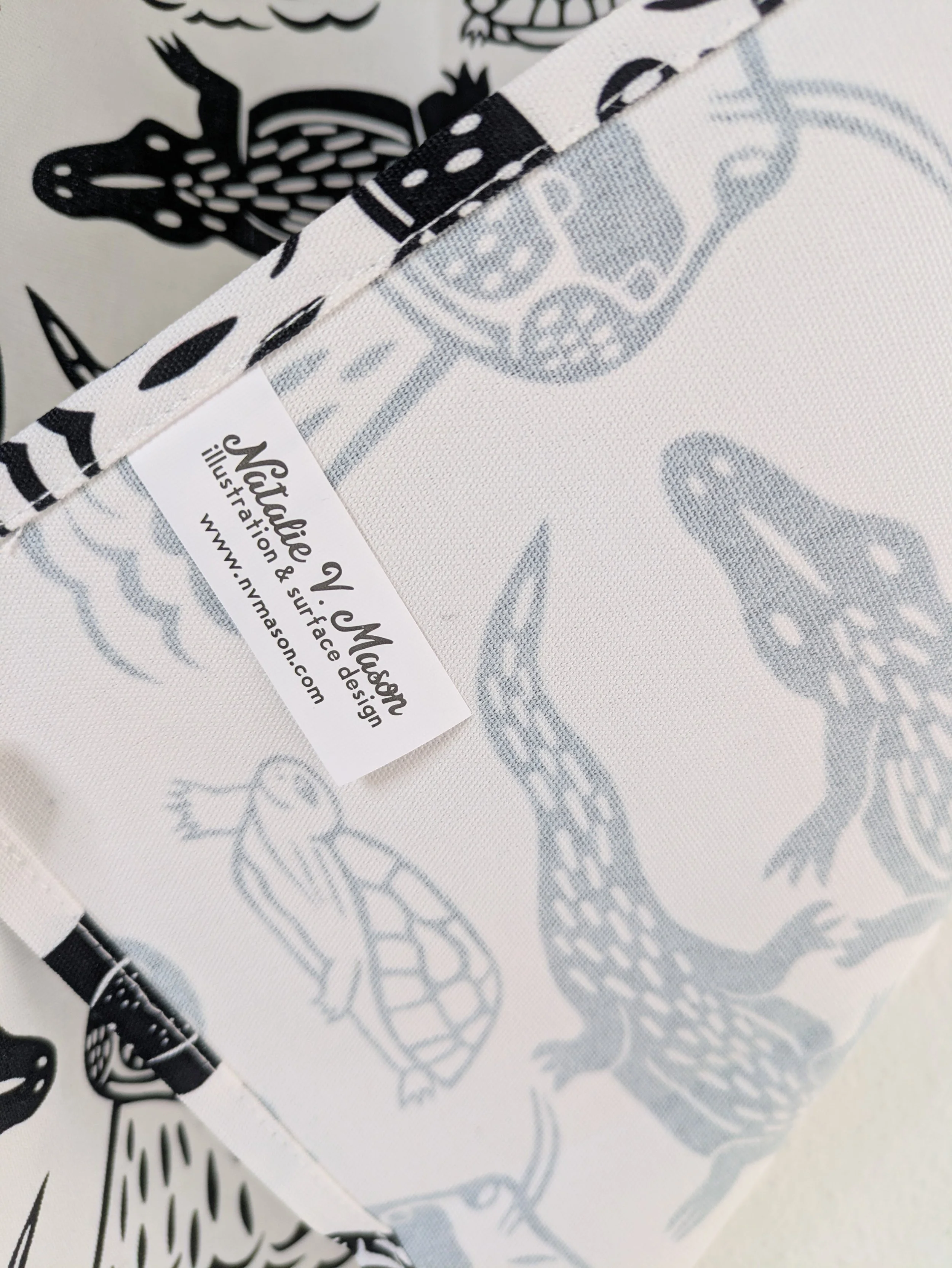 tea towel river critters BW new 1.jpg