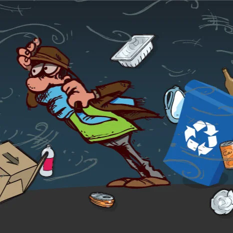 Weekly Message from Mayor Madden: Recycling on a Windy Day