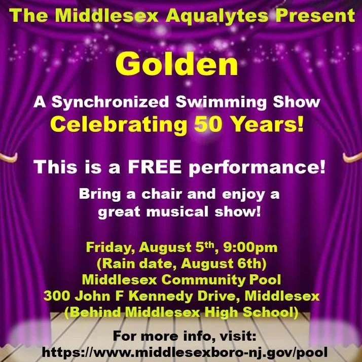 Our Synchronized Swimming Team Presents: "Golden" 