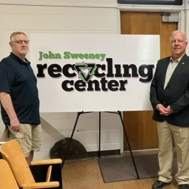 Recycling Center Dedicated as "John Sweeney Recycling Center"