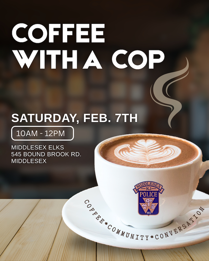Coffee with a Cop — Middlesex Borough