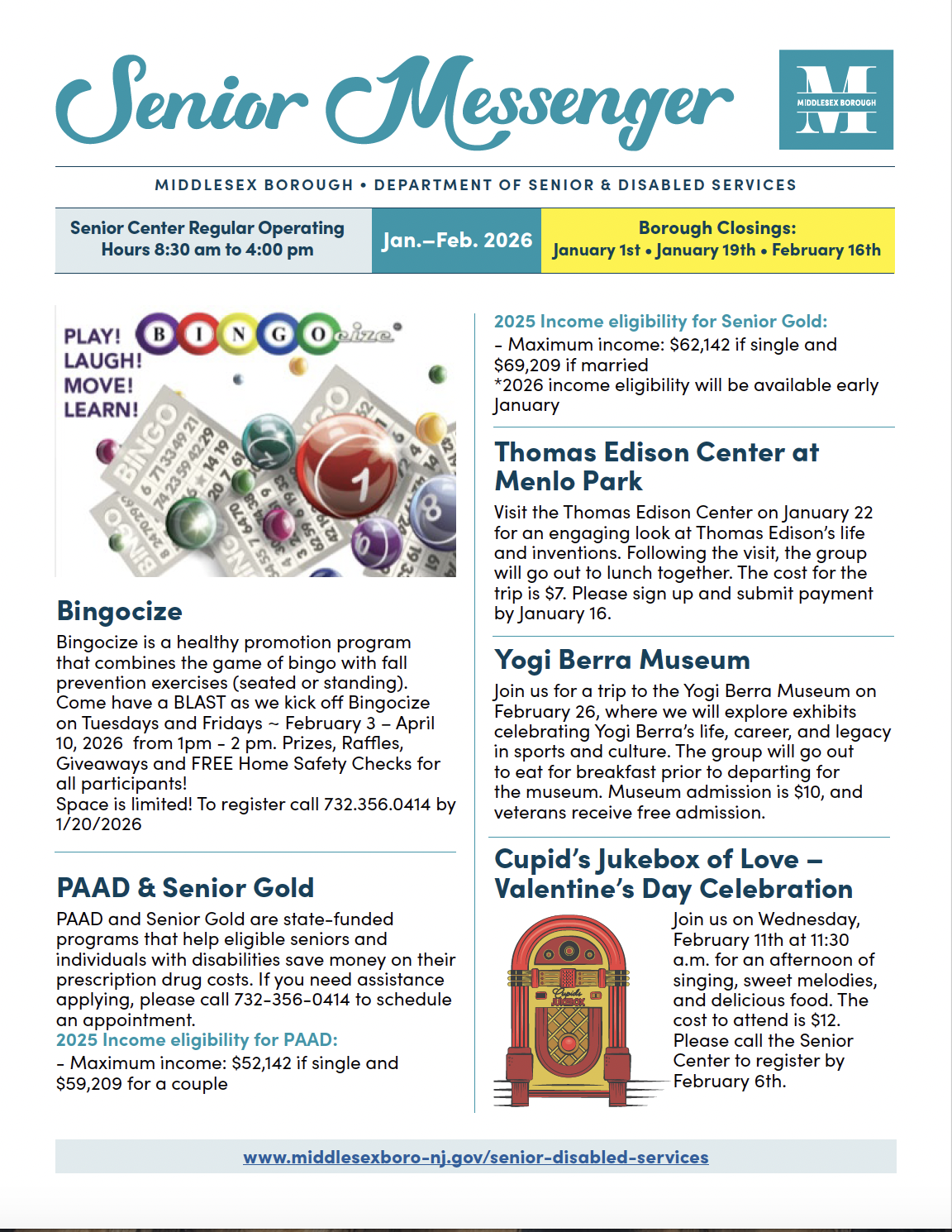 Senior Messanger Jan-Feb