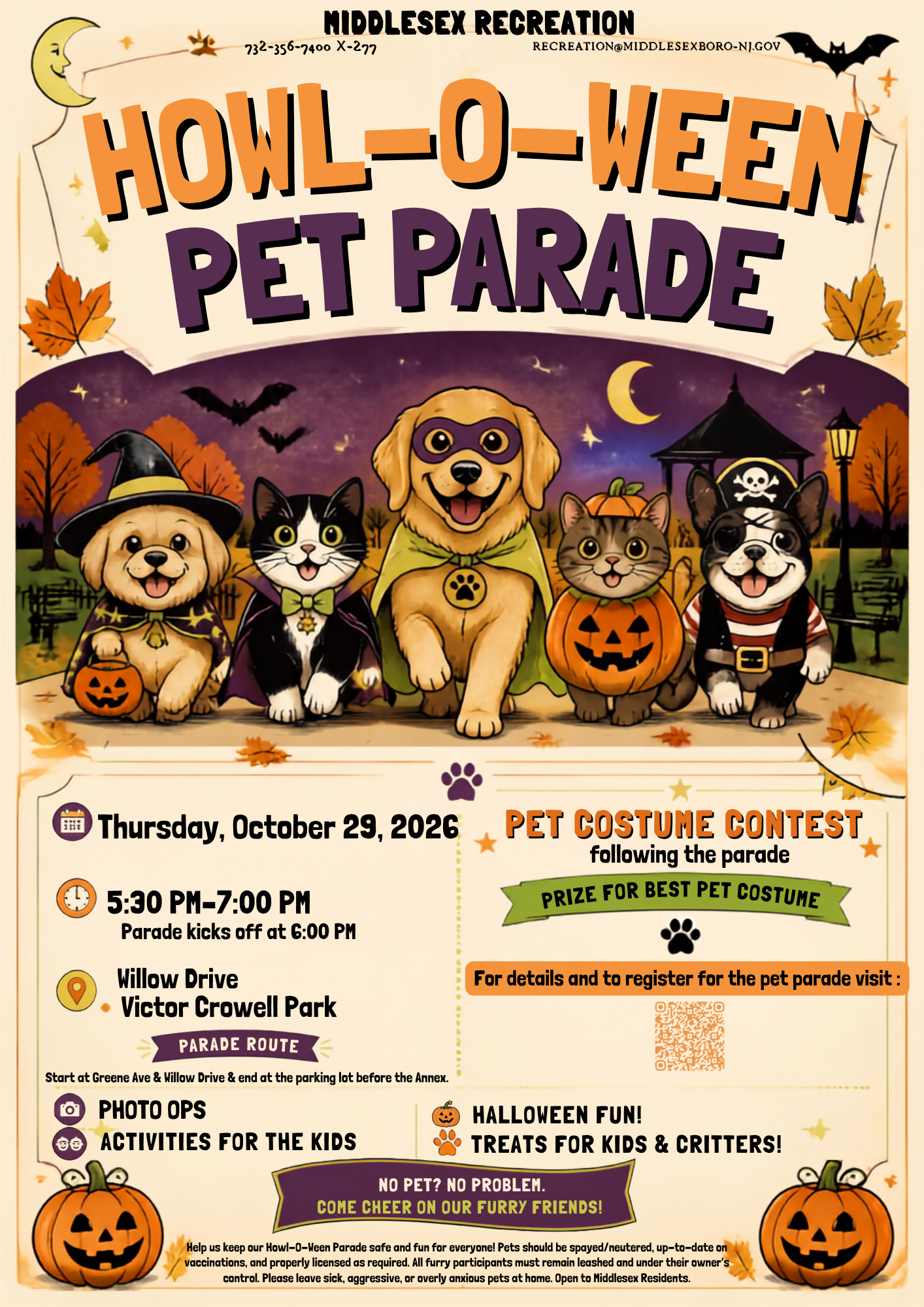 Howl-O-Ween Pet Parade