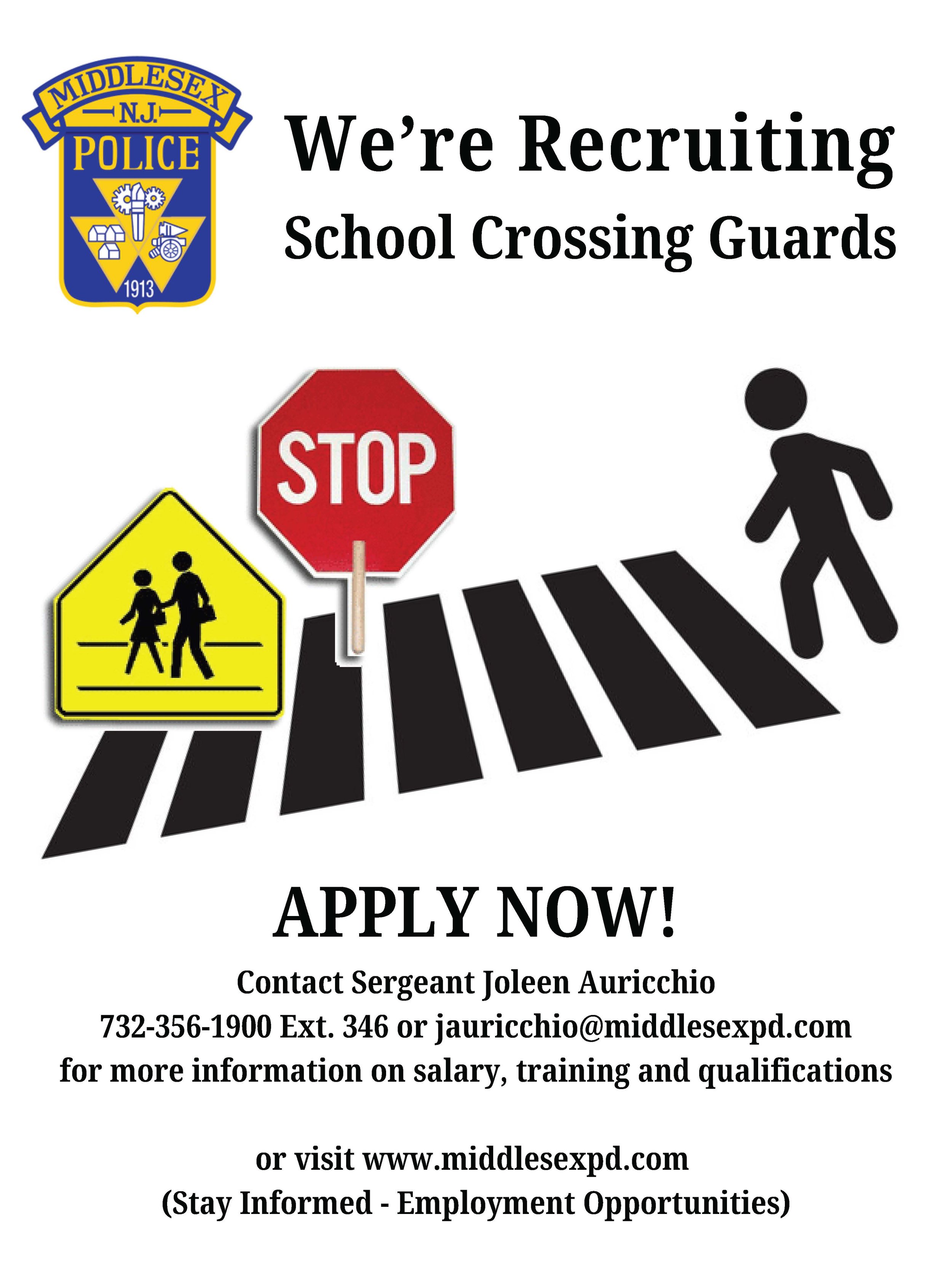 Now Hiring: School Crossing Guards