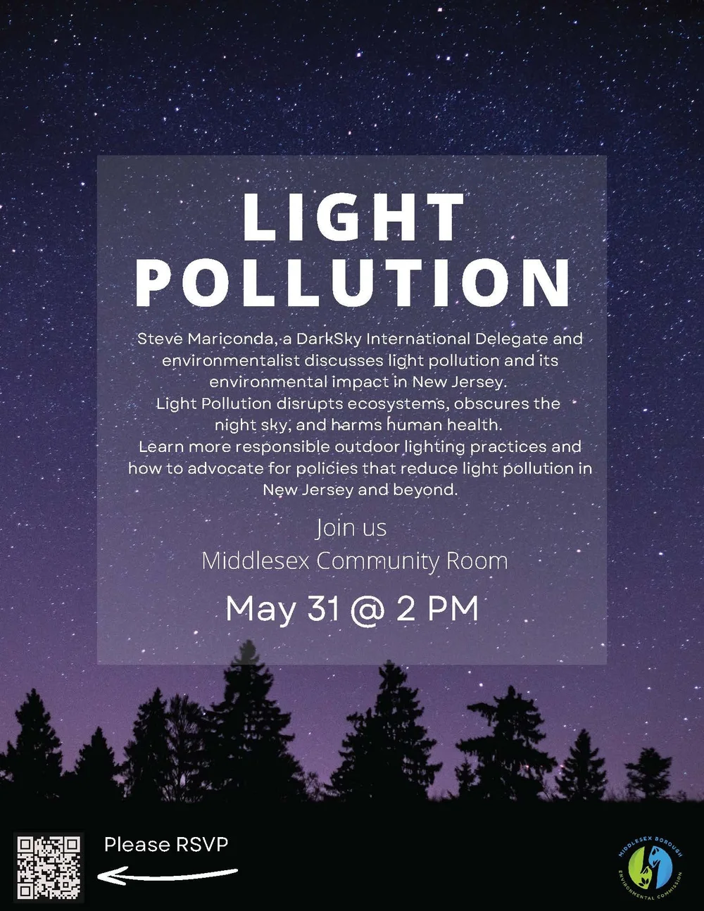 Light Pollution Program — Middlesex Borough