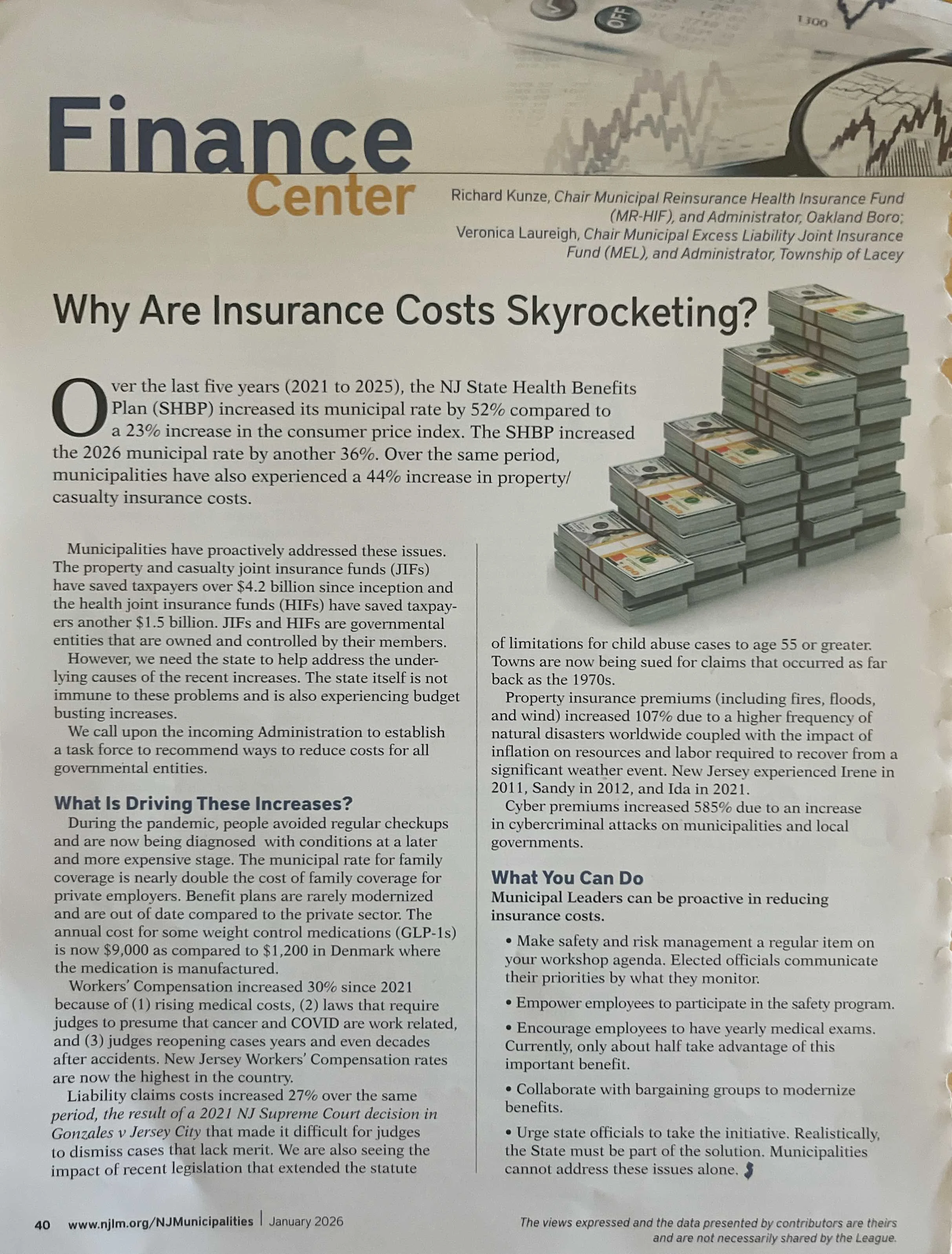 Why are Municipal Health Insurance Costs Skyrocketing?