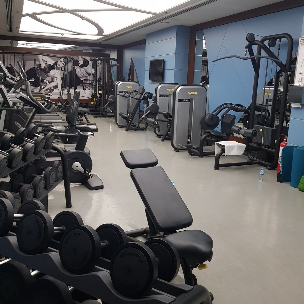 Gym at the hotel