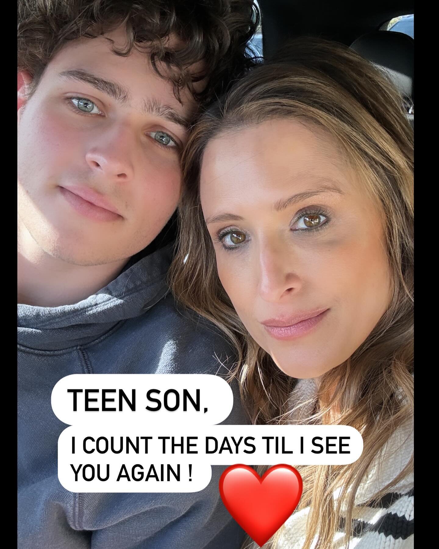 1/2 EMPTY NEST STINGS EVERY TIME! 

Teen son was home from freshman year of college&hellip;last four days of his spring break! 

He left two days ago! I&rsquo;ve been in the &ldquo;blas&rdquo;&hellip;there is no sugar coating. It stings! 

Type a ❤️ 