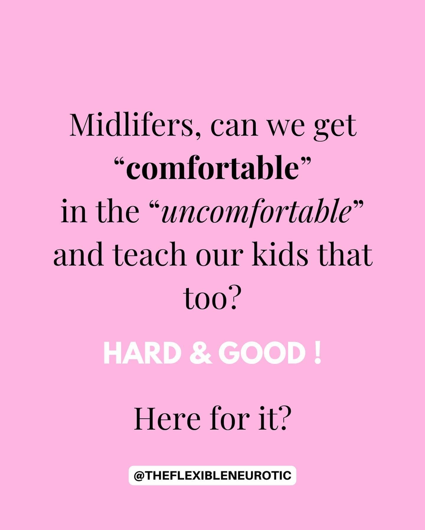 Hating emotional discomfort? Me too! Getting comfortable in the uncomfortable, ugh...so hard! It's something that I struggle with too.. It's hard &amp; good. It's part of life and it's something that we can teach our kids to do too! 

Keep reading to