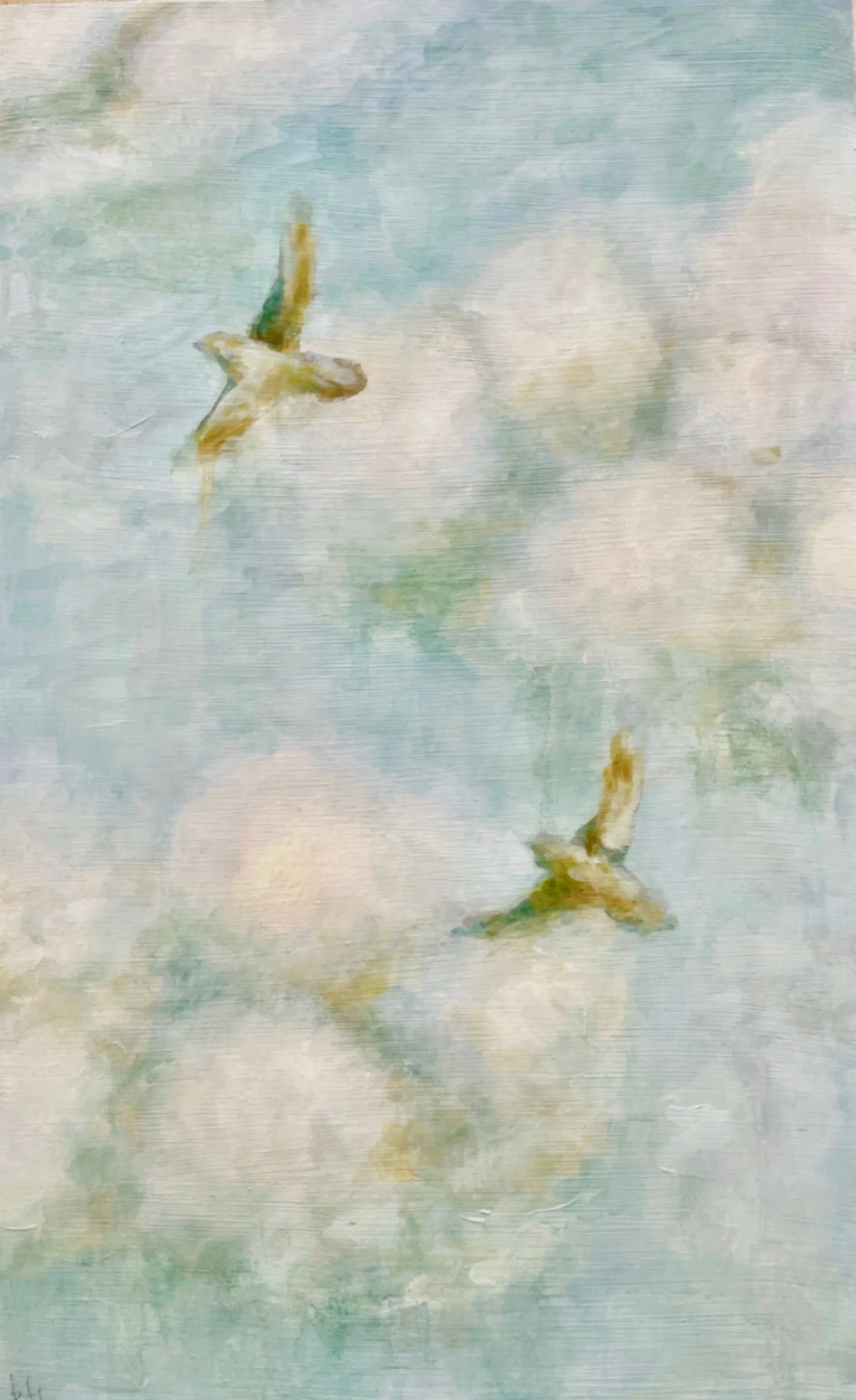 Together  16x10"   Oil on Panel