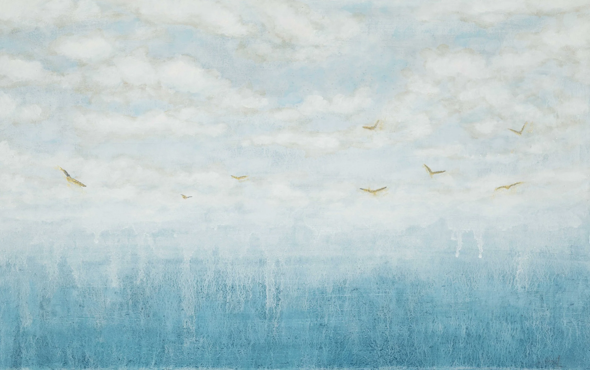 Sail, 10 x 16" Oil on Panel