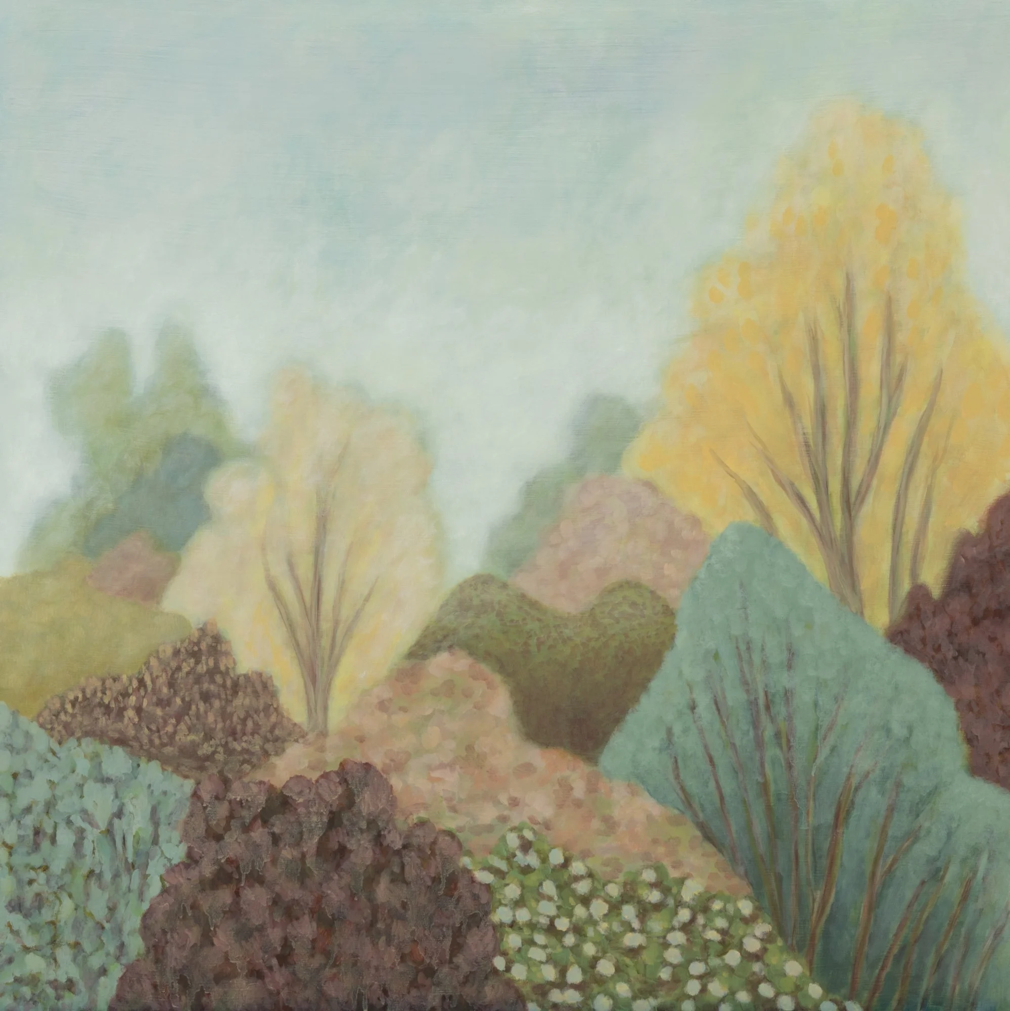 Dreamy Canopy  20x20"  Oil on Panel