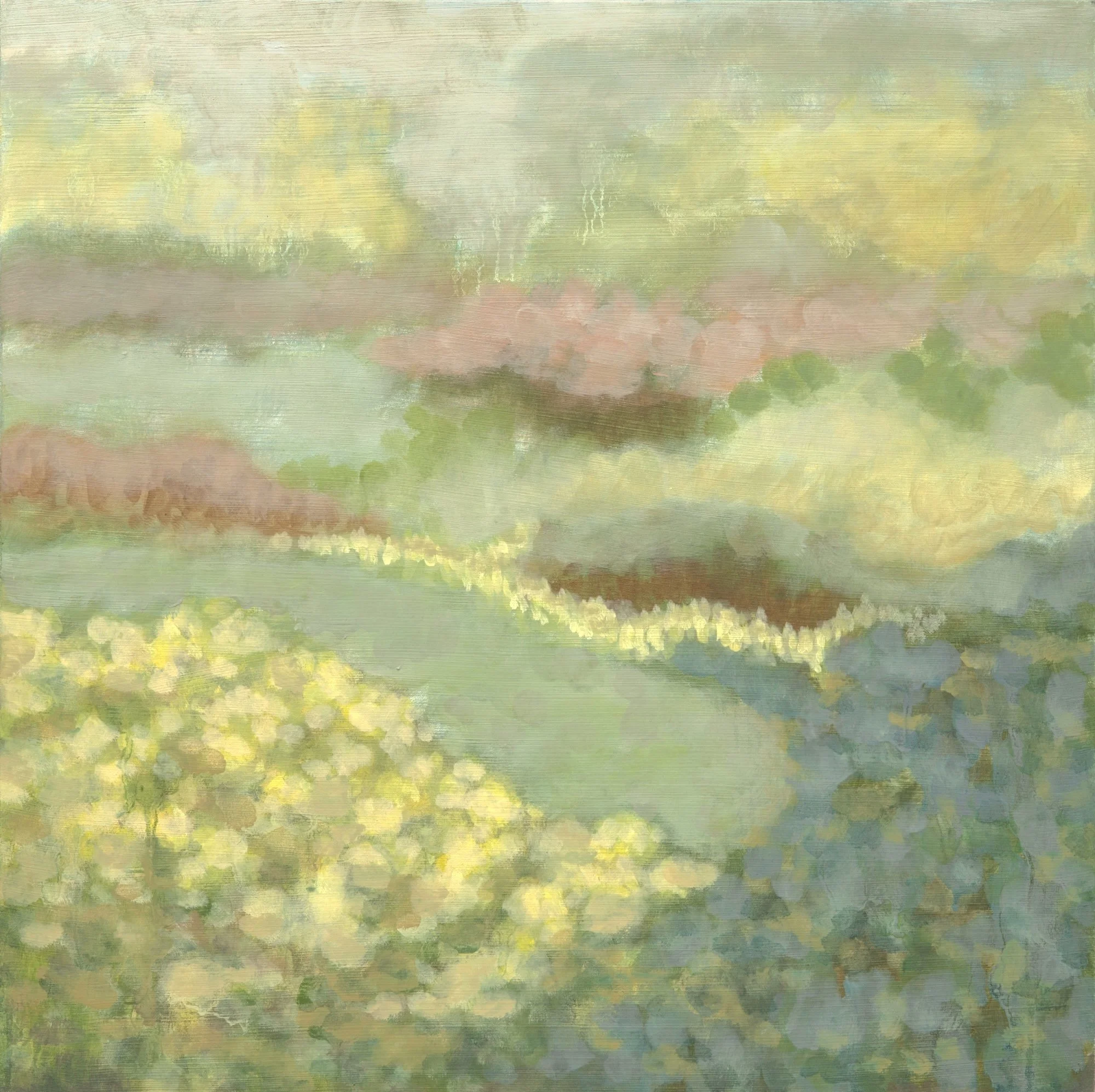 Foggy Morning   Oil on panel   12x12"