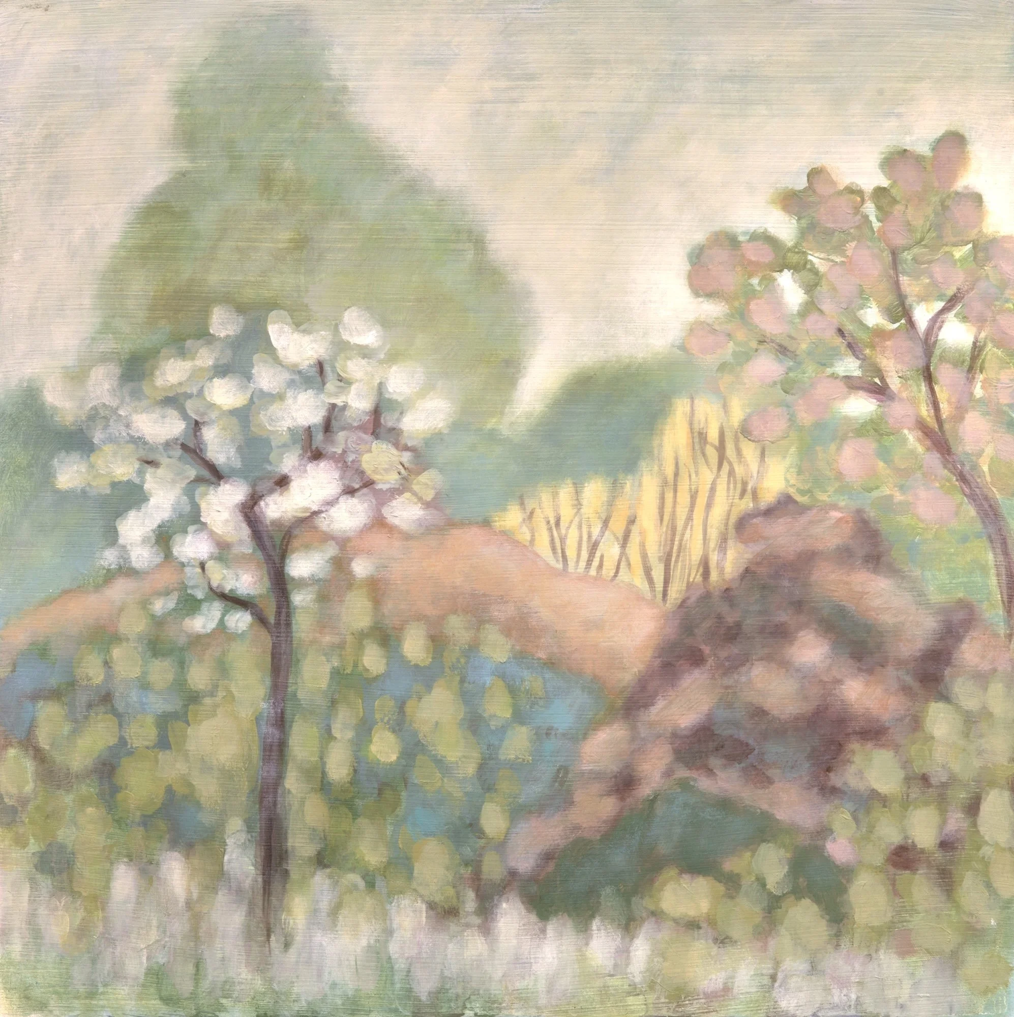 Friends   Oil on panel   12x12"