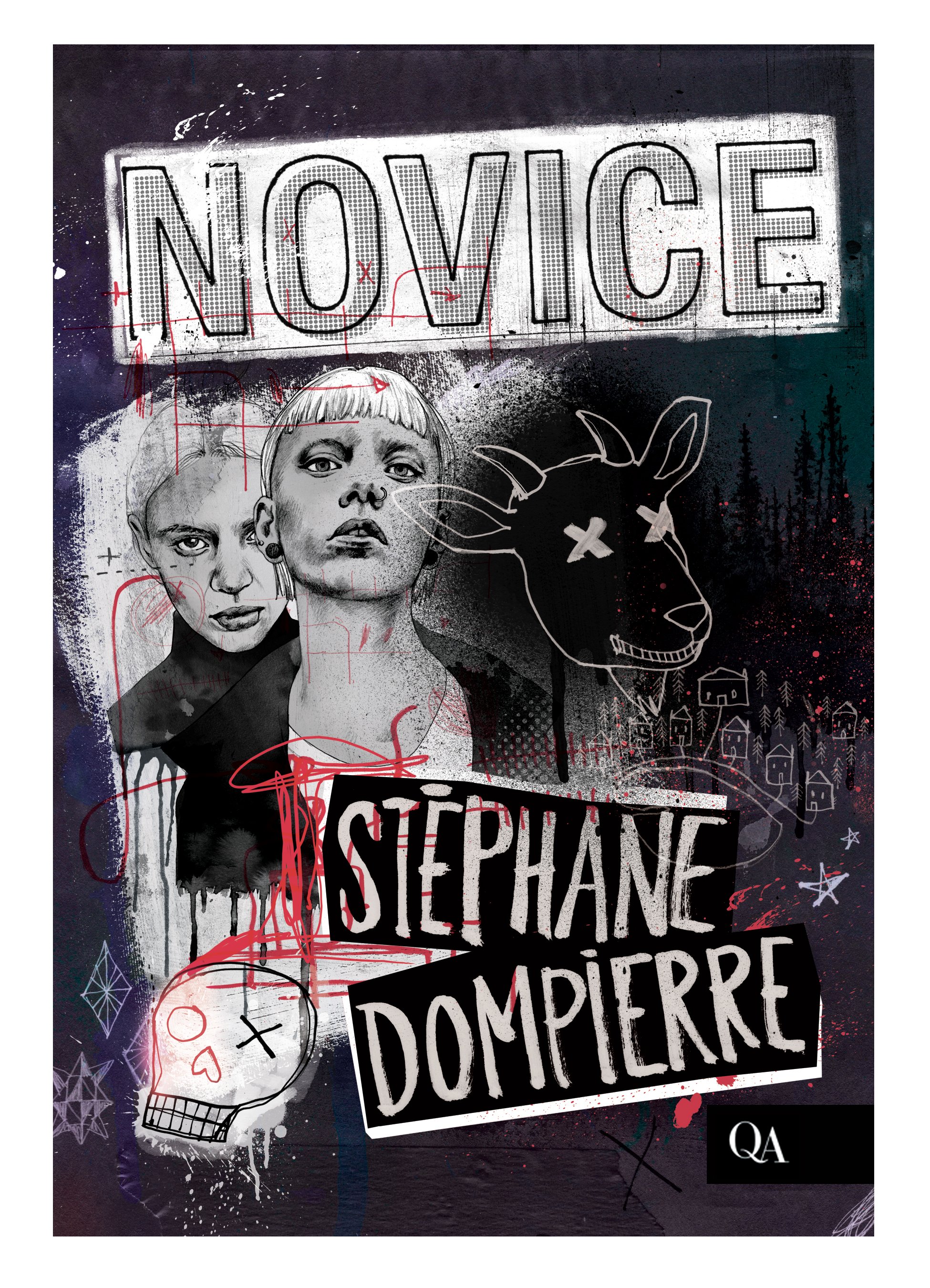 NOVICE / Couverture de roman