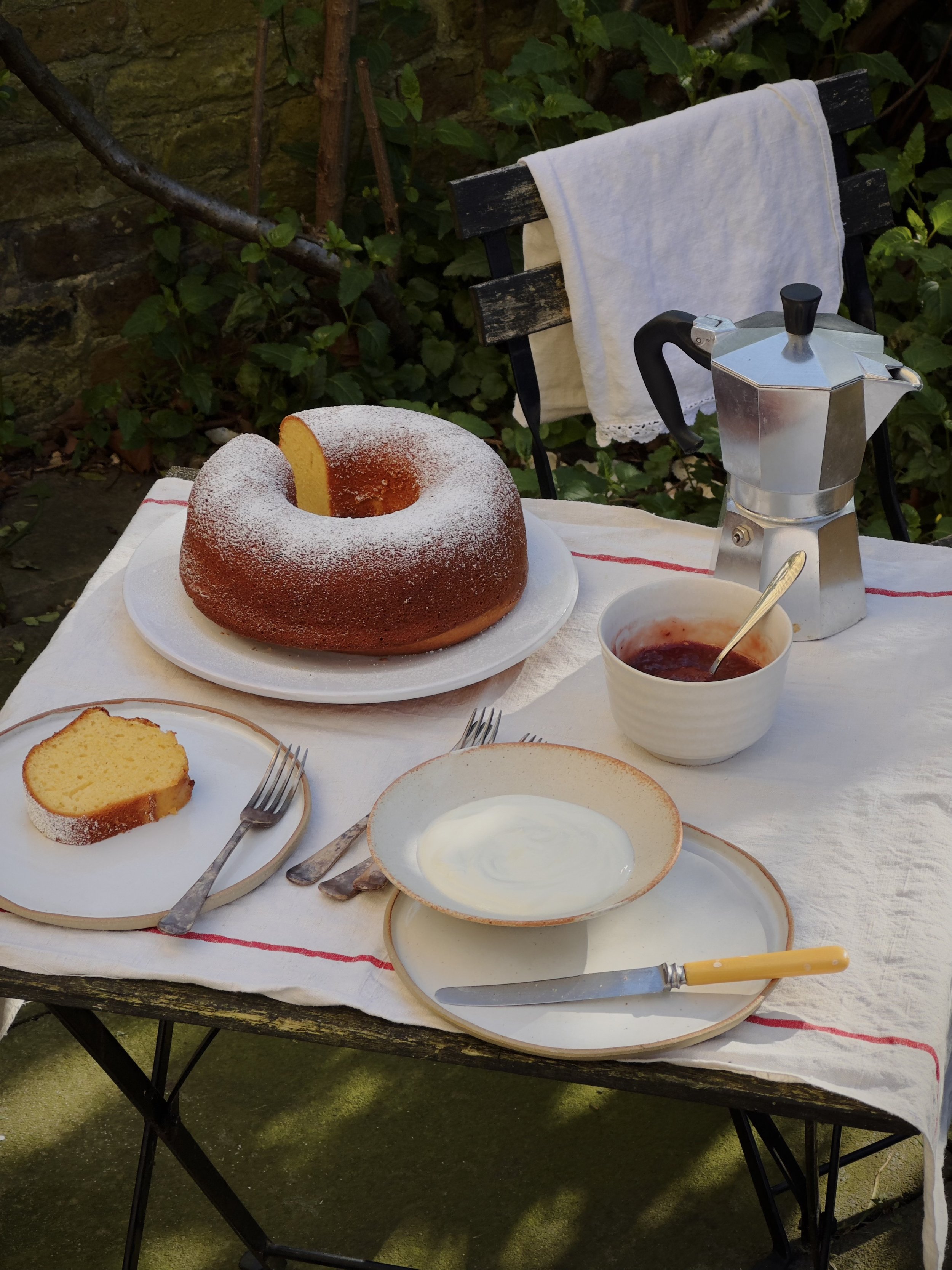 Lemon and Yoghurt Ciambella 