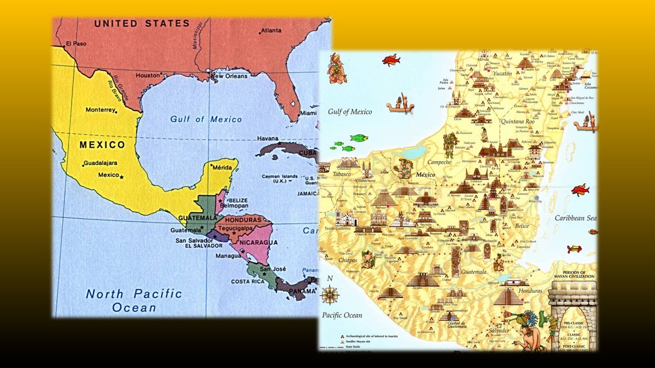 KS2 History Mayans Workshop - Mayans Map.JPG
