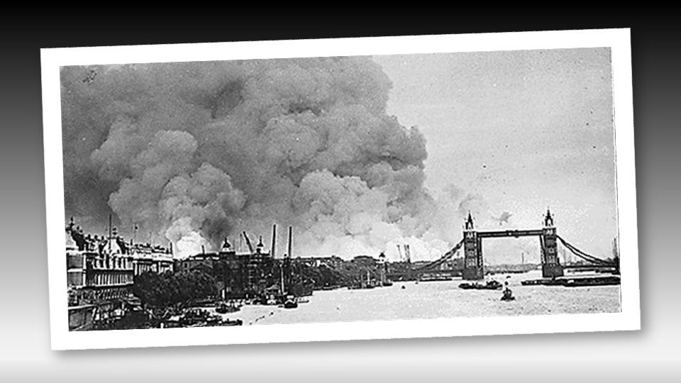 WWII Blitz London bombing