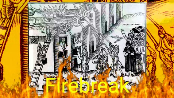 Great Fire - firebreaks in 17th Century