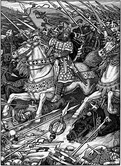 Anglo-Saxon School Workshop - Saxons in battle