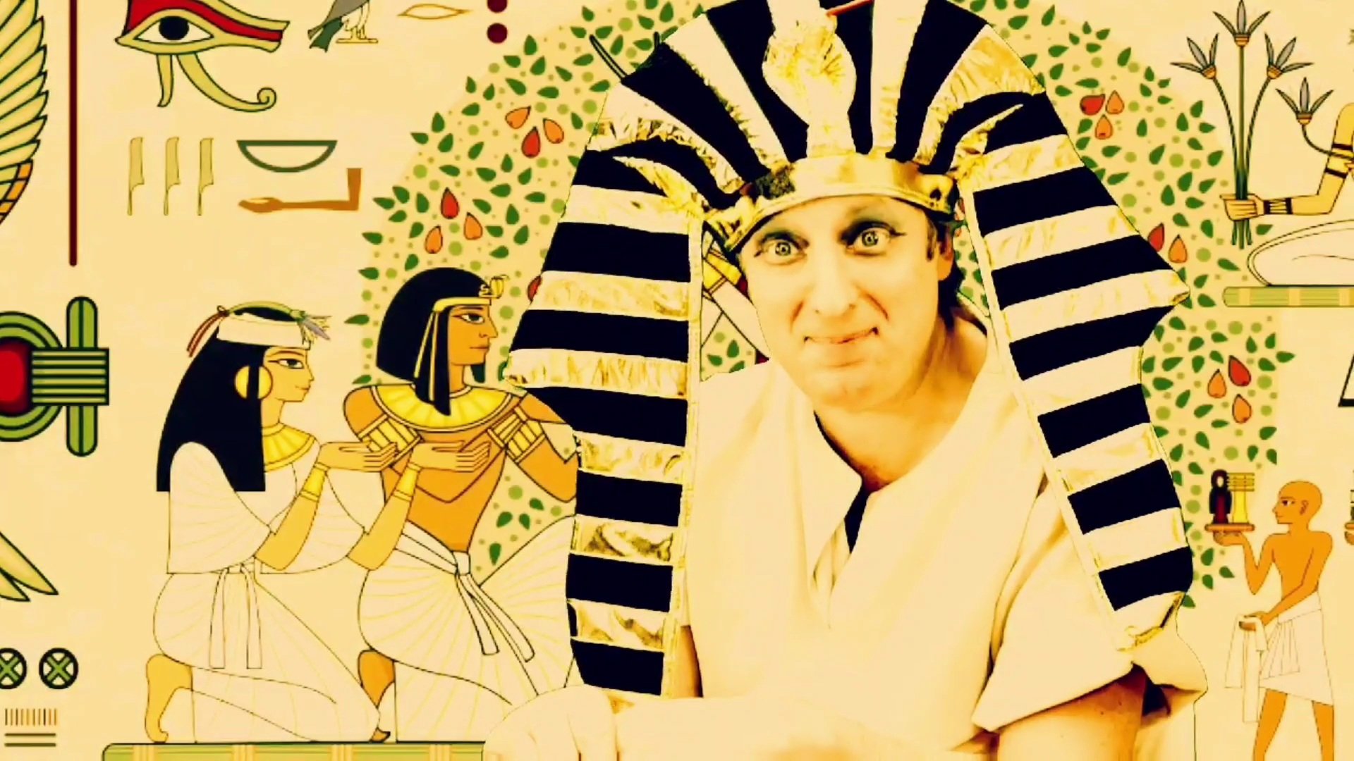 KS2 History Egyptians - Mr Dilly as Tutankhamen