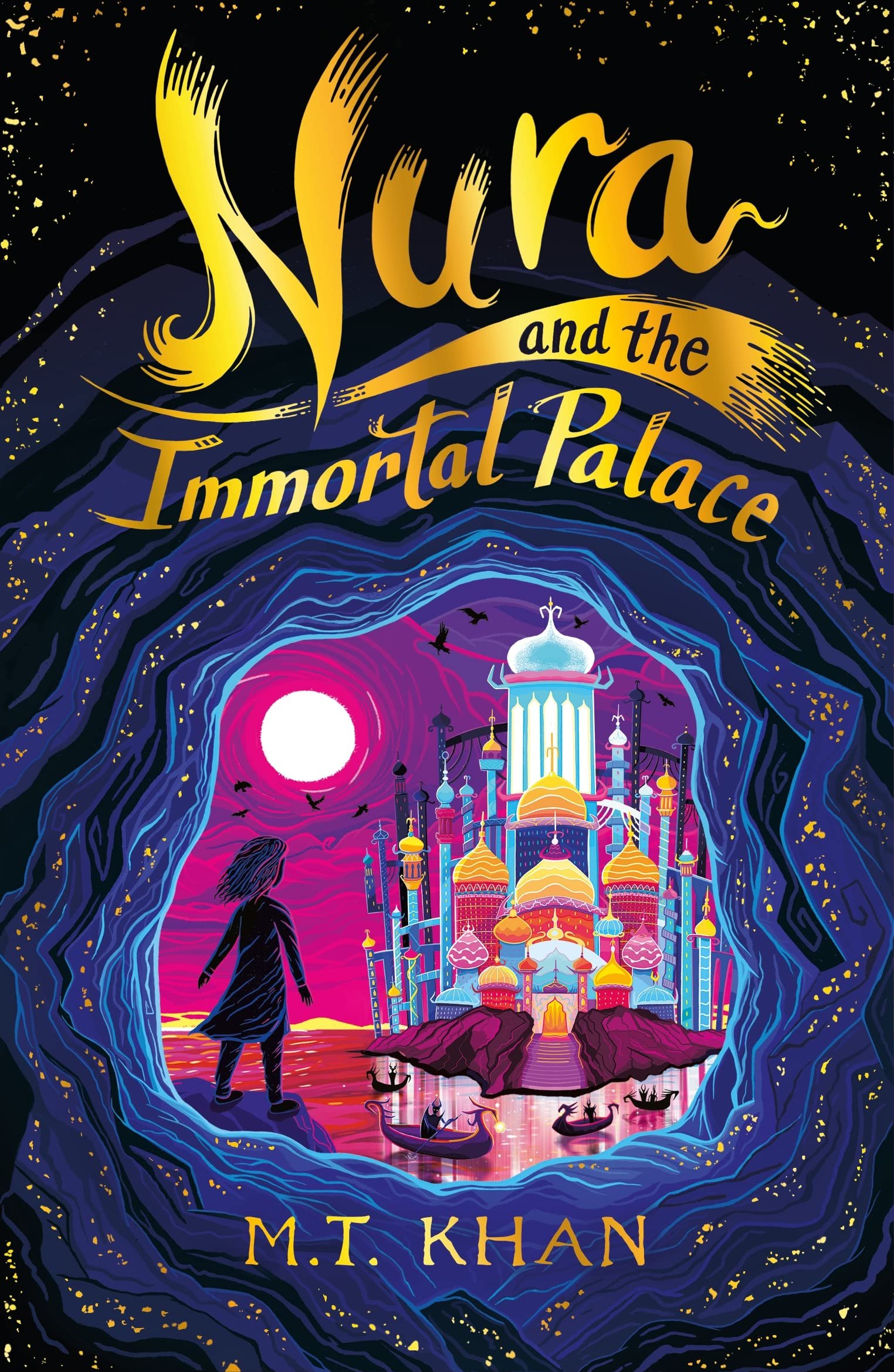 Nura and the Immortal Palace book cover