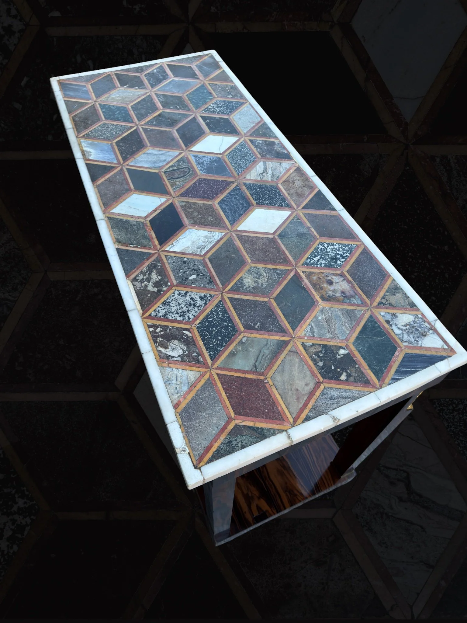 vivioliarteantica_consolle impero con marmo e pietre dure10.jpg