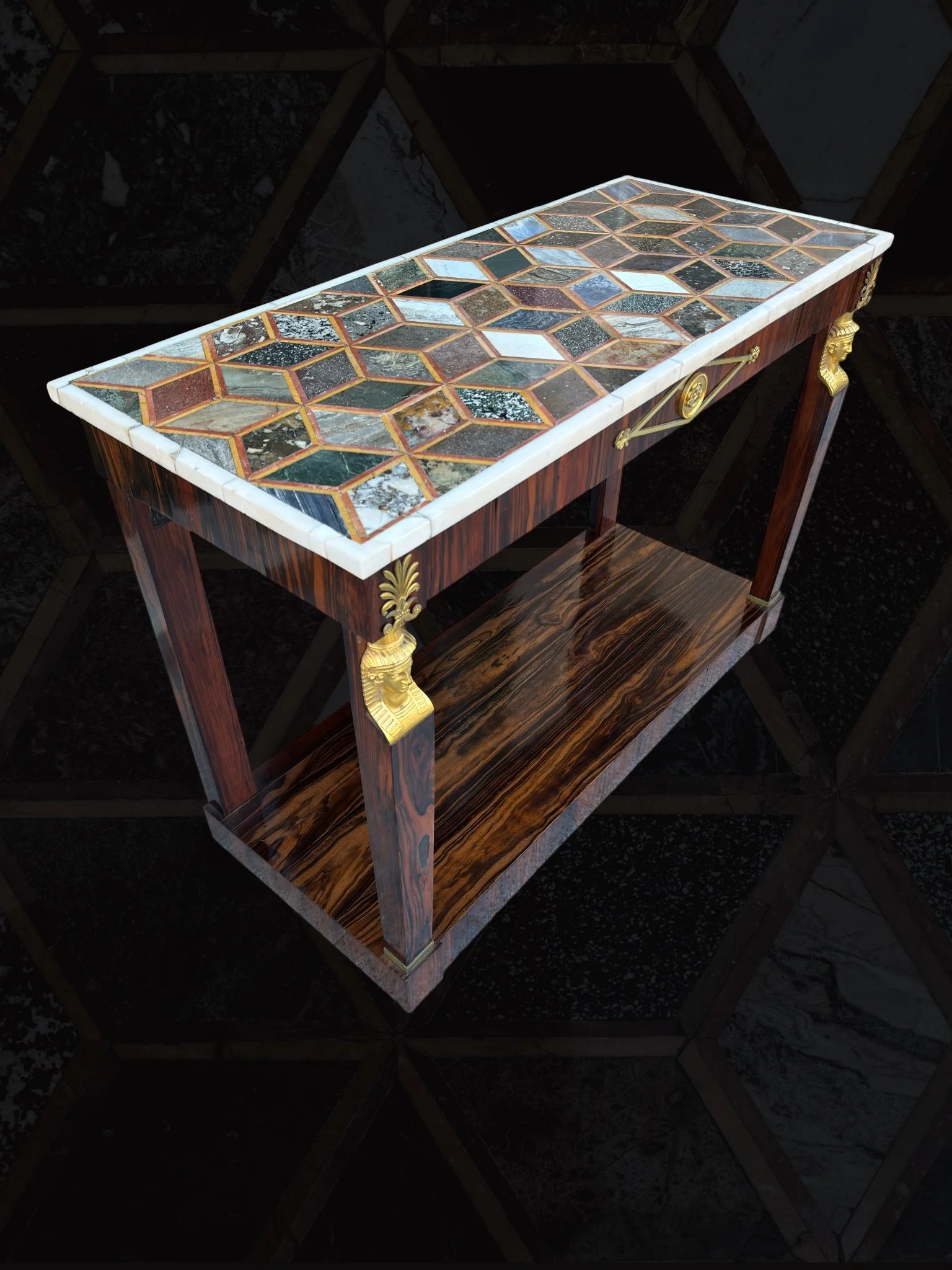 vivioliarteantica_consolle impero con marmo e pietre dure3 (3).jpg