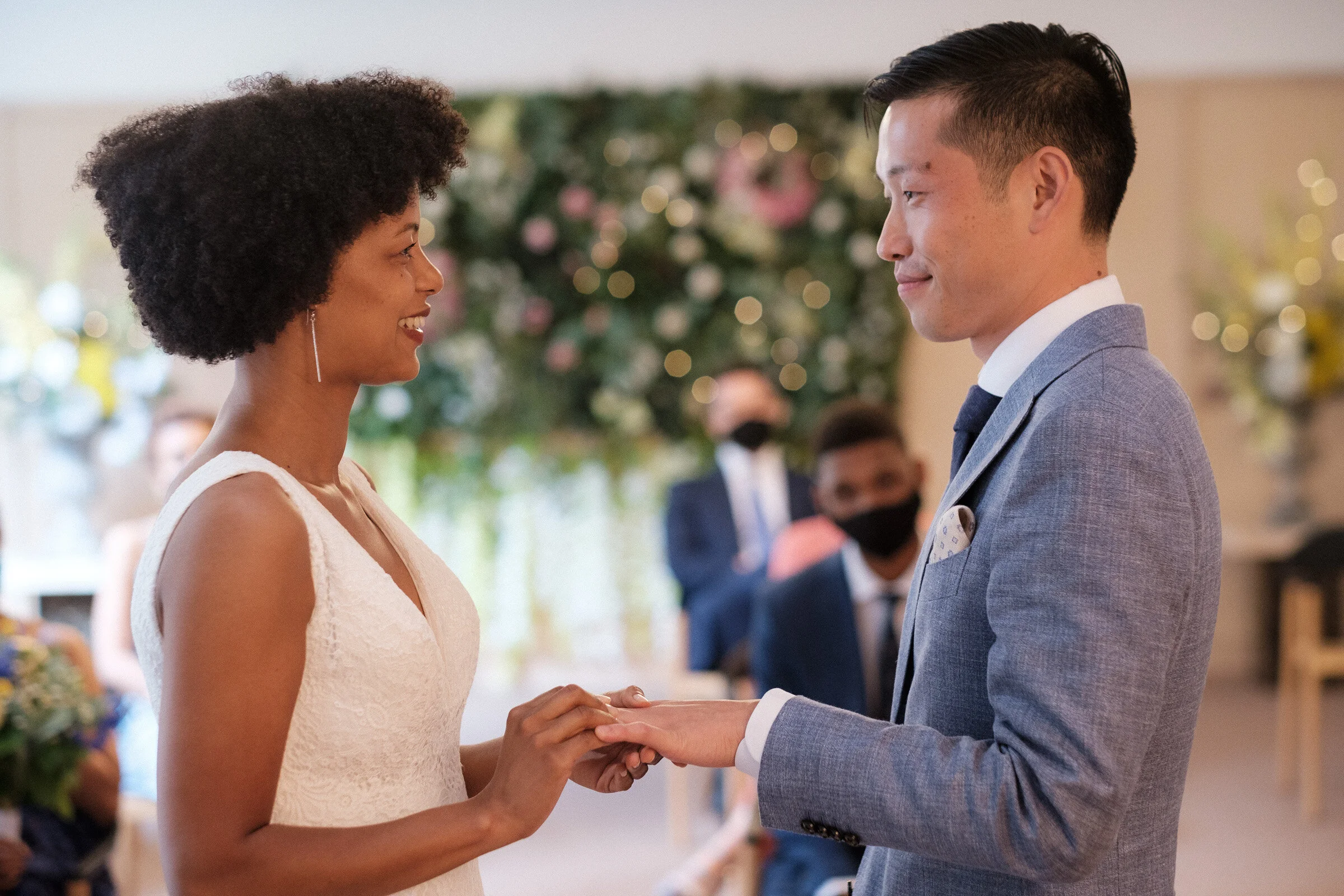 Wedding at the Tavistock House, London